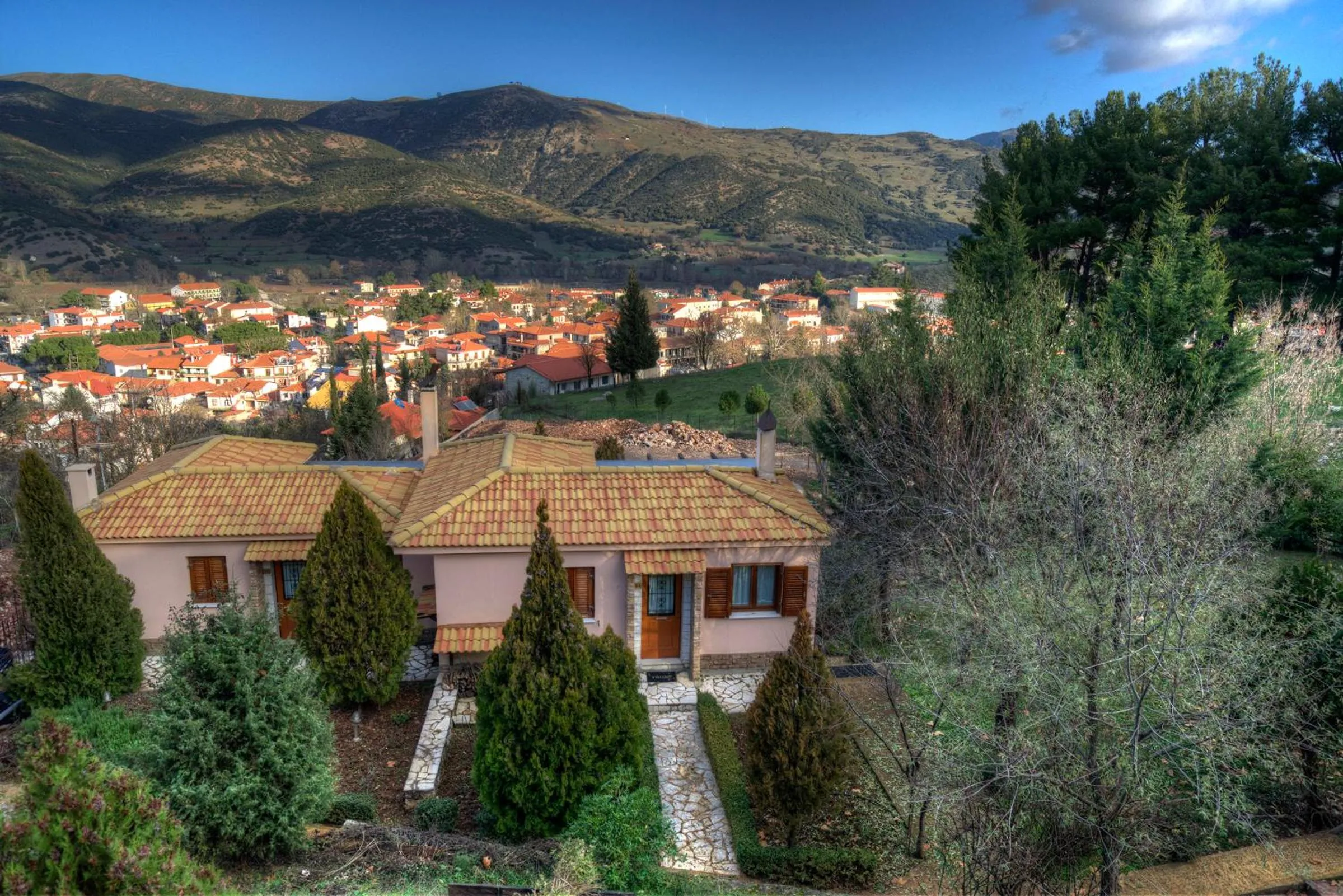 Bird's eye view in Finday Eco Boutique Hotel