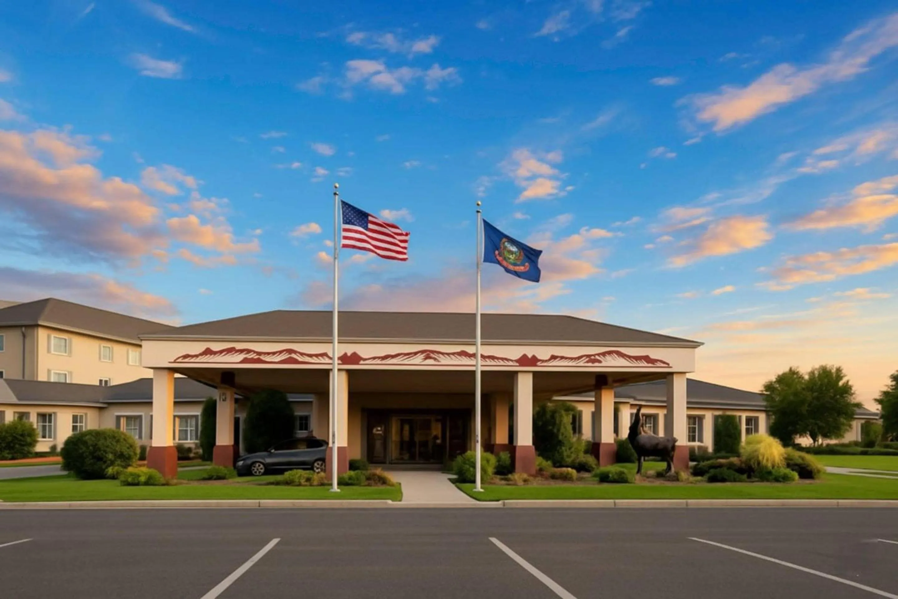 Property building in Clarion Inn Idaho Falls Riverfront