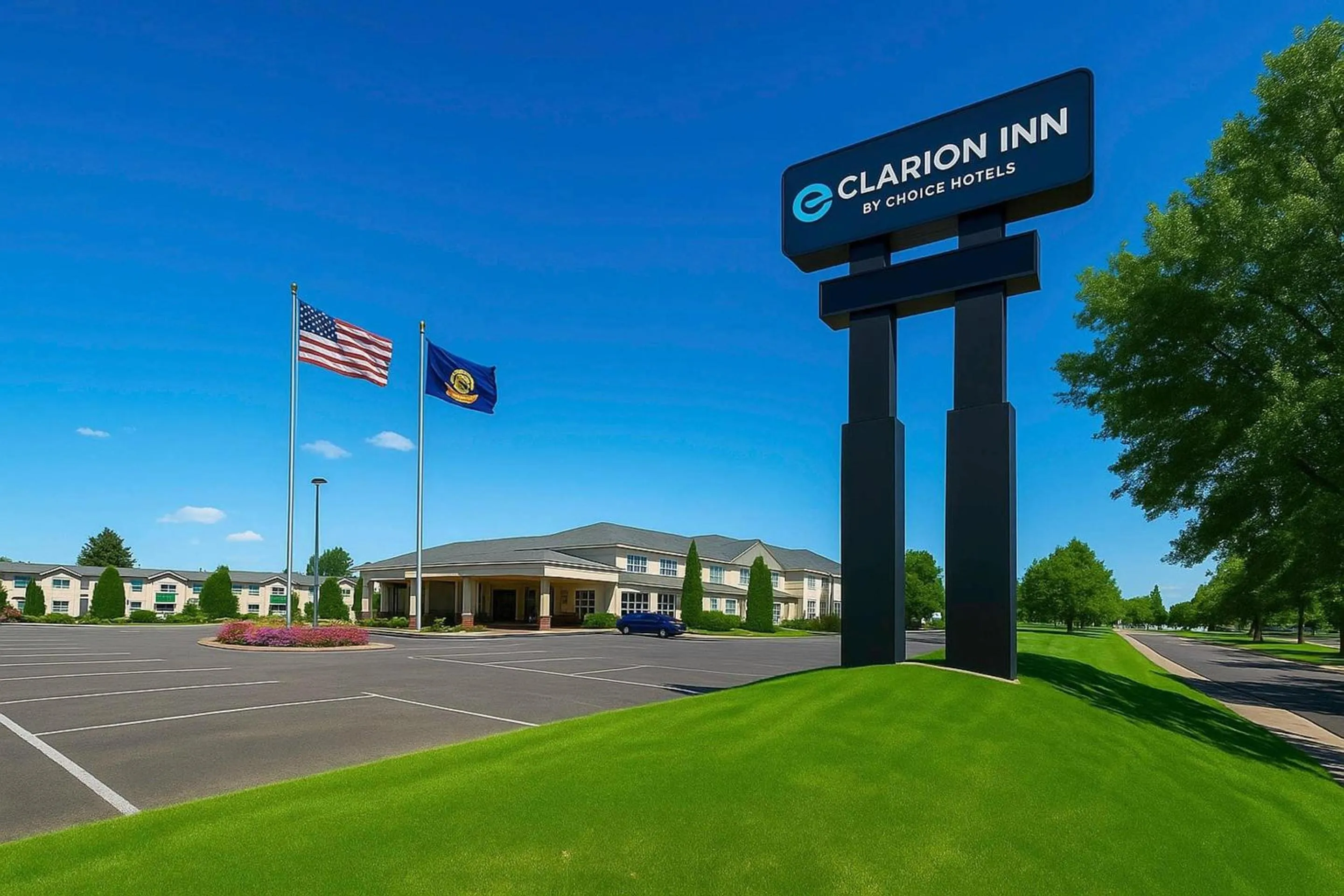 Property building in Clarion Inn Idaho Falls Riverfront