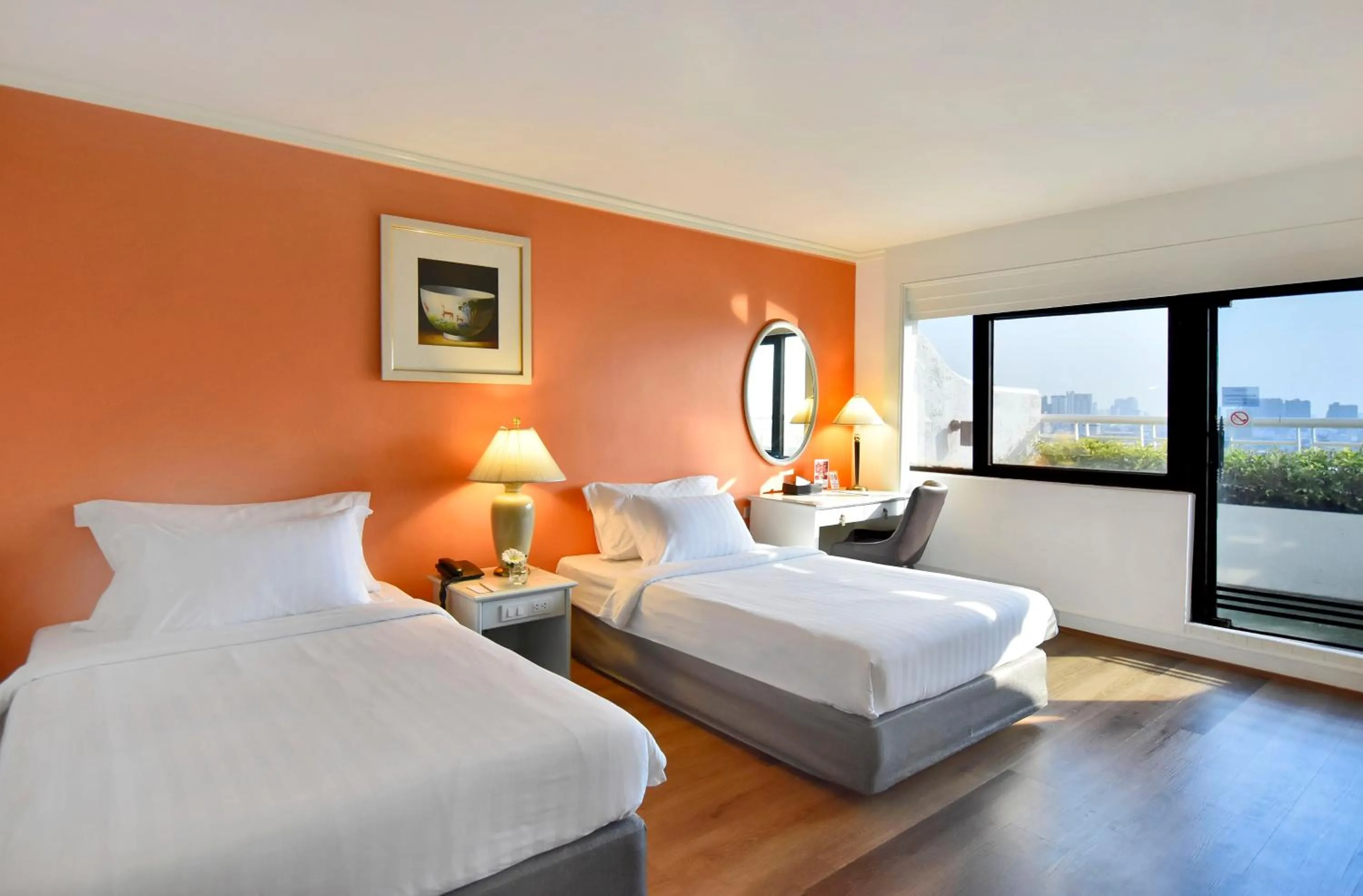 Bed in Grand China Bangkok