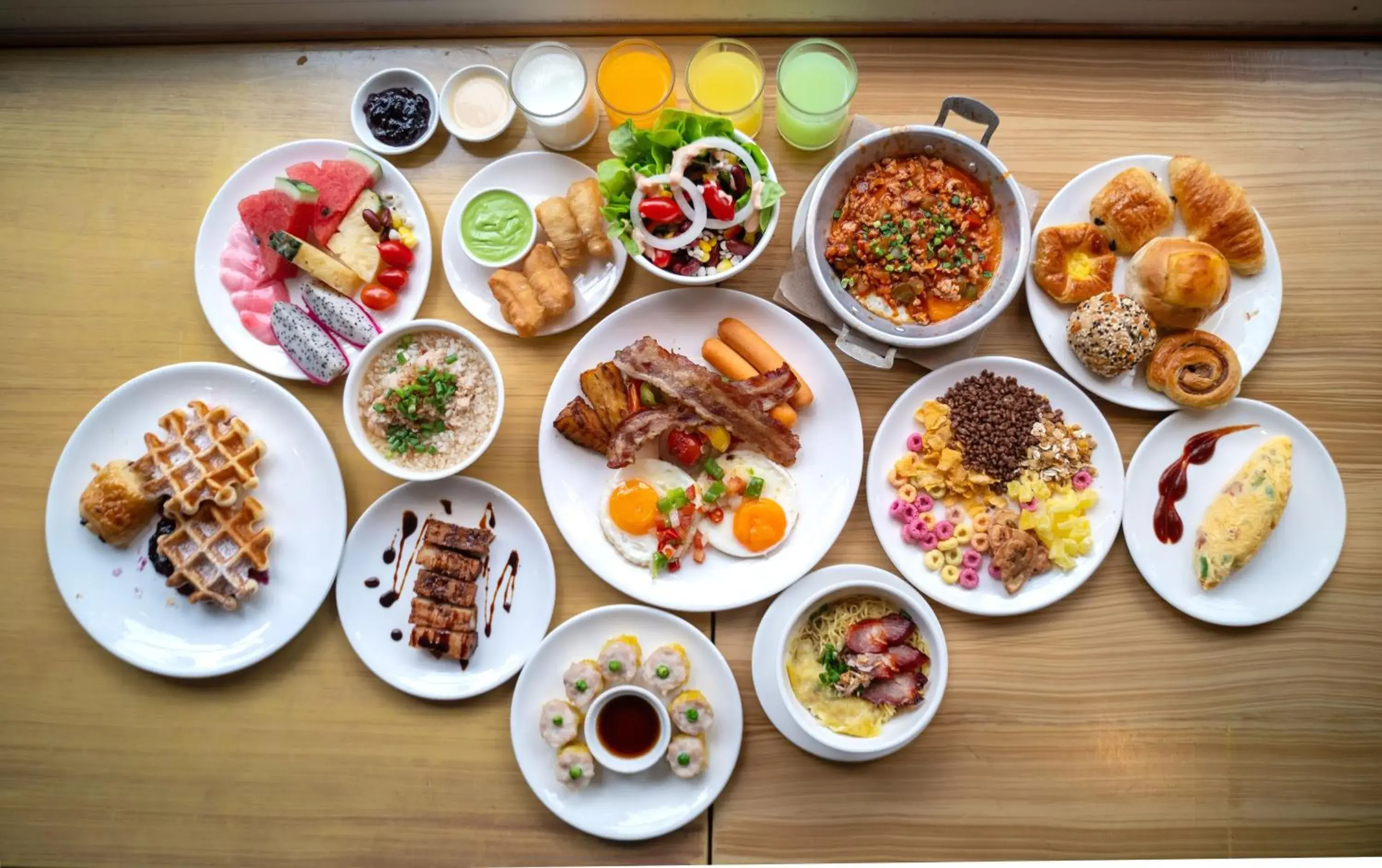 Breakfast in Grand China Bangkok Breakfast in Grand China Bangkok