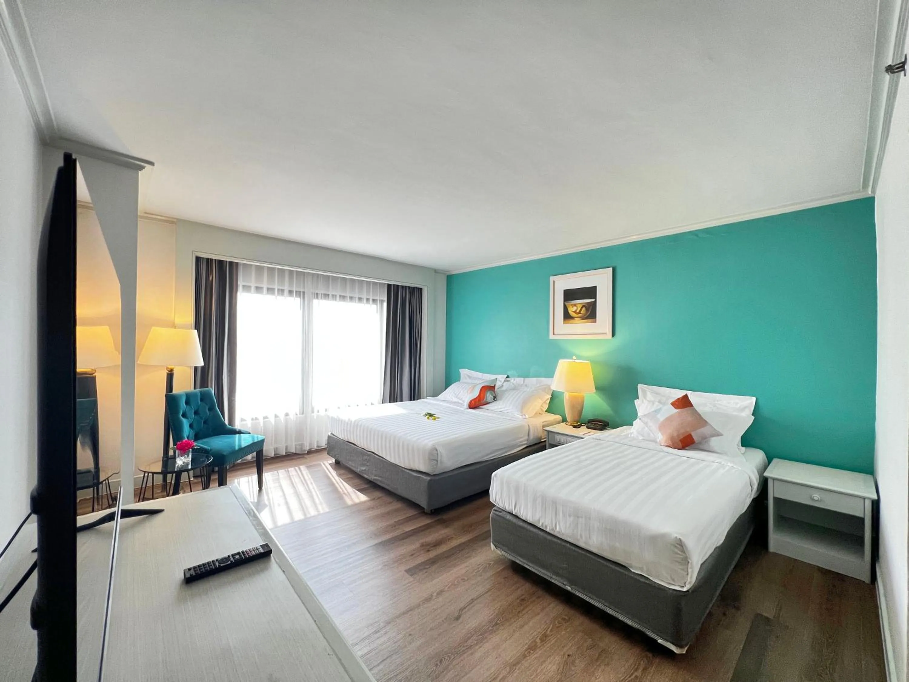 Bed in Grand China Bangkok