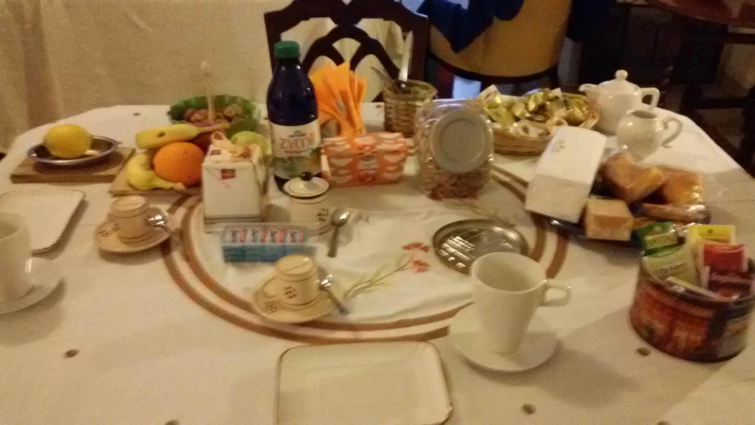 Food and drinks in Casa Conte