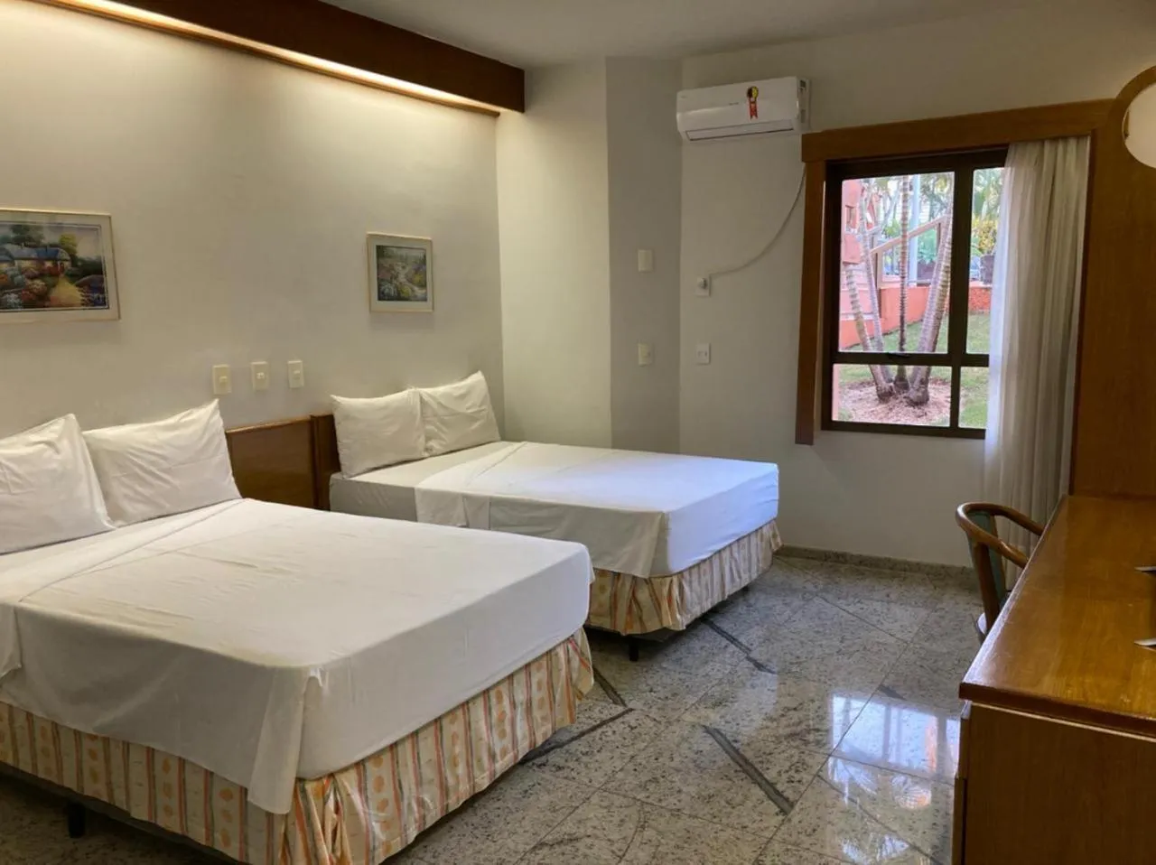 Bed in Fênix Hotel Varginha