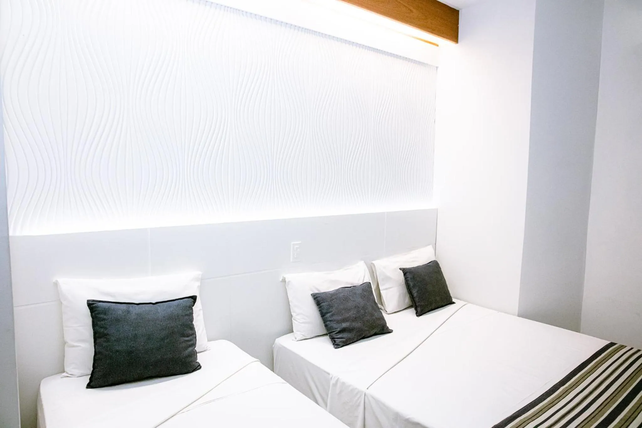 Bed in Fênix Hotel Varginha