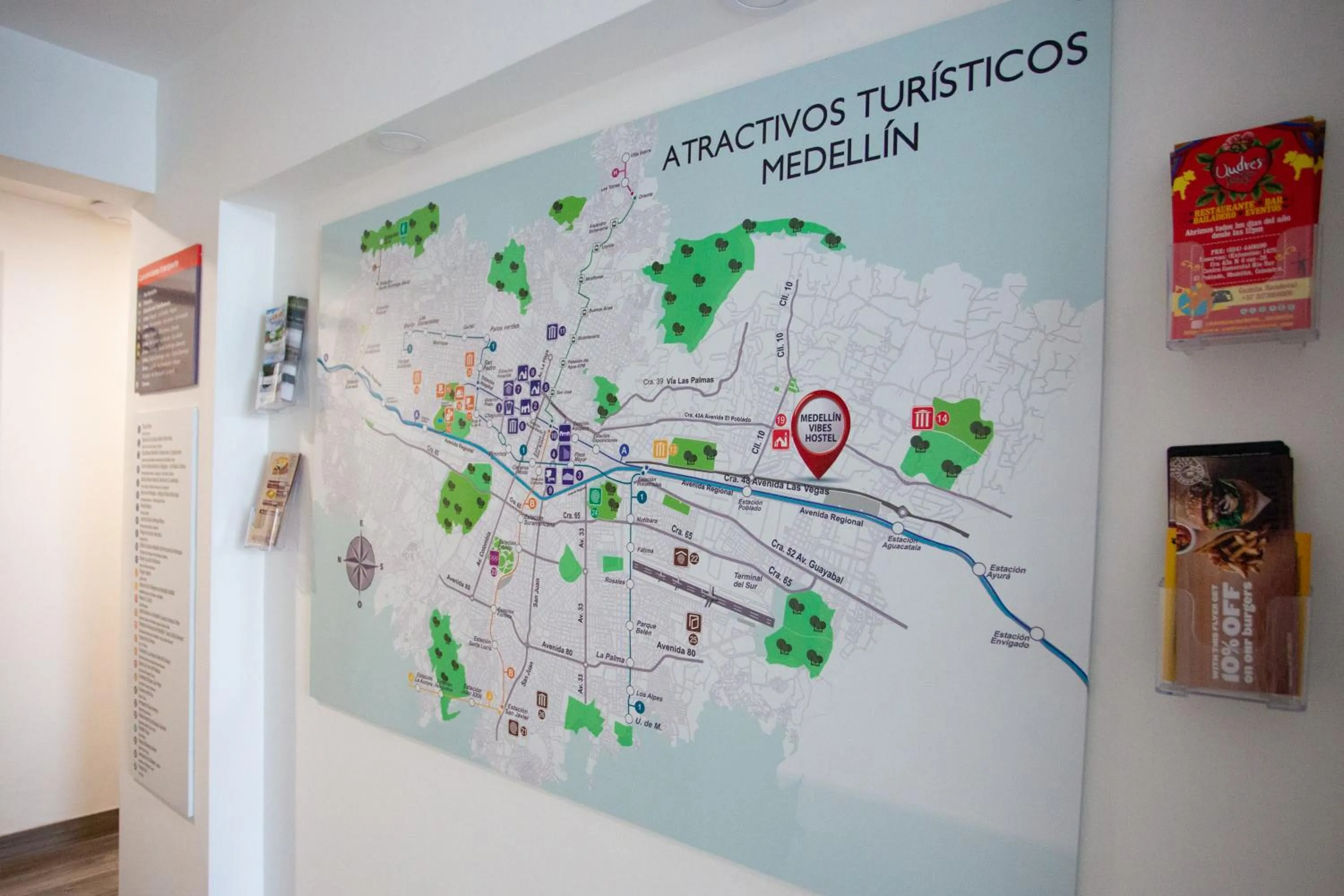 Property building in Medellín Vibes Hostel