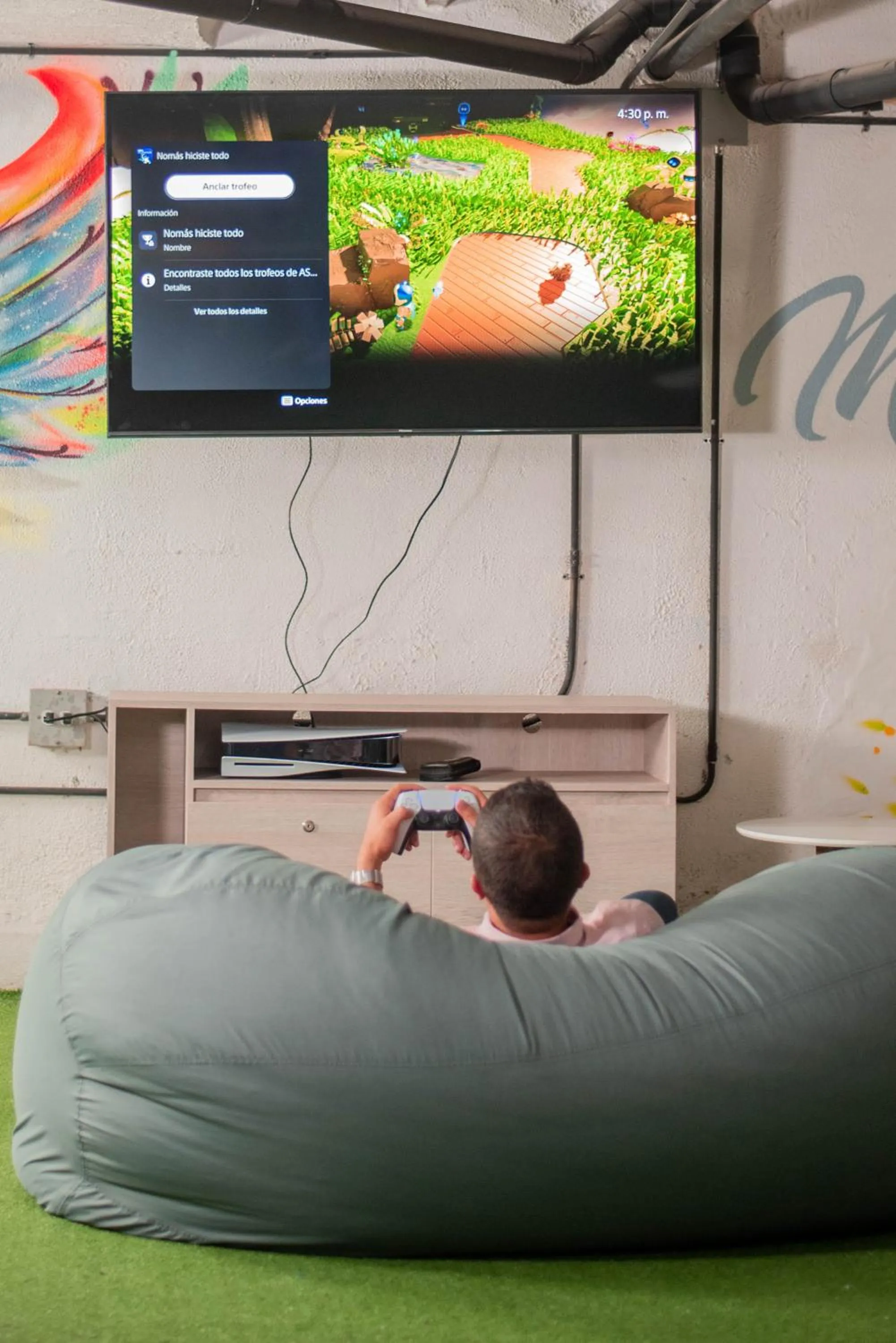 Game Room in Medellín Vibes Hostel