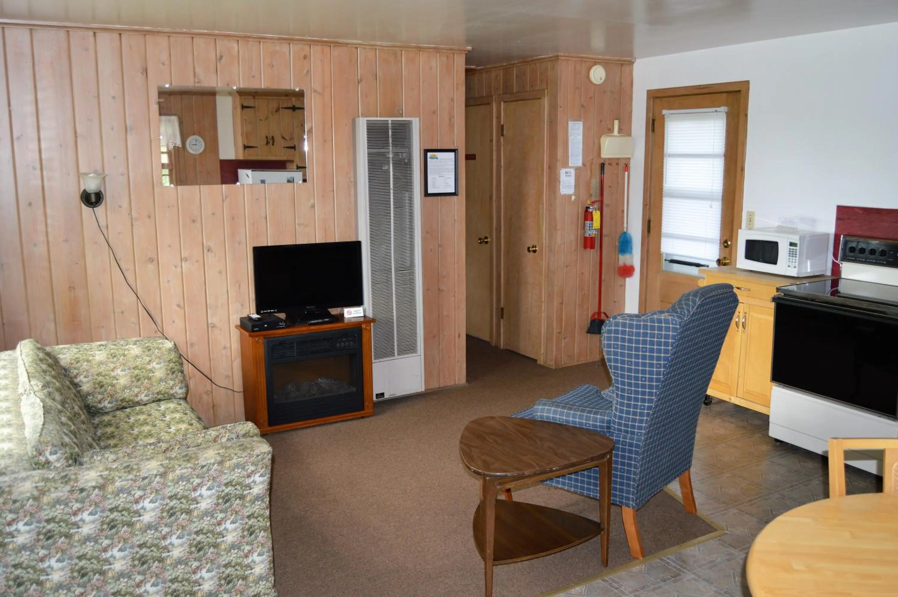 Living room in Baileys Sunset Cottages