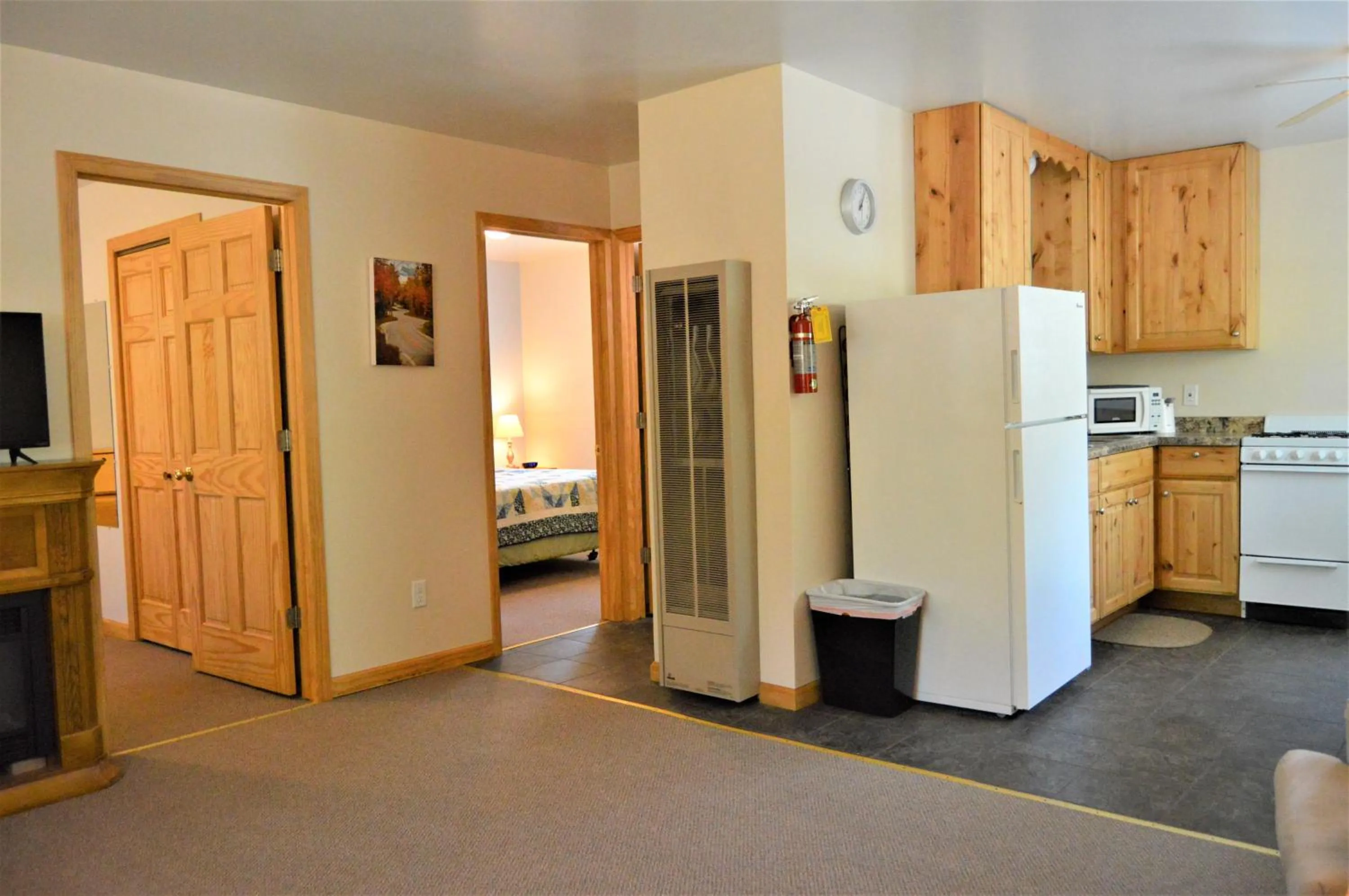 Kitchen or kitchenette in Baileys Sunset Cottages