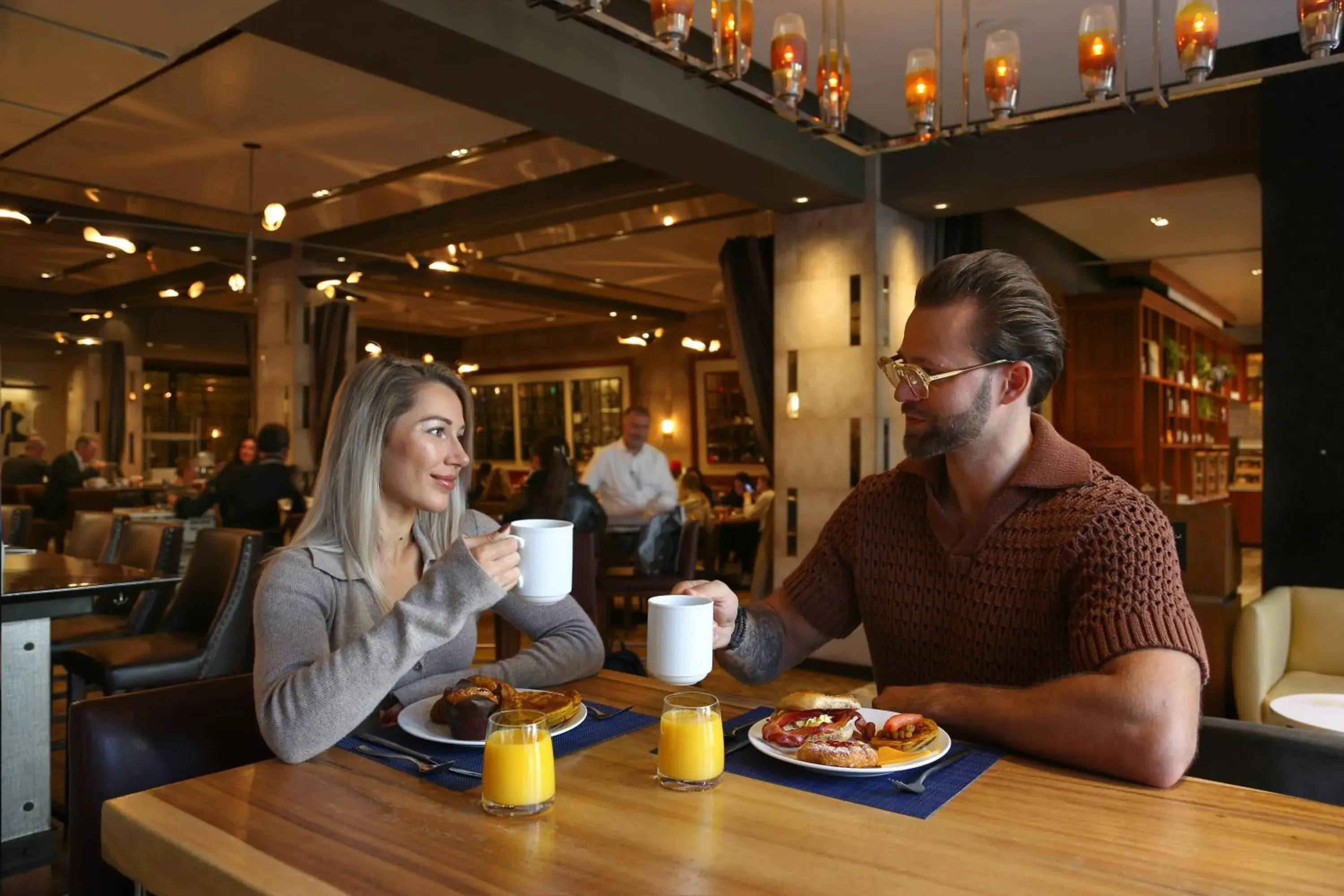 American breakfast in InterContinental New York Times Square by IHG American breakfast in InterContinental New York Times Square by IHG