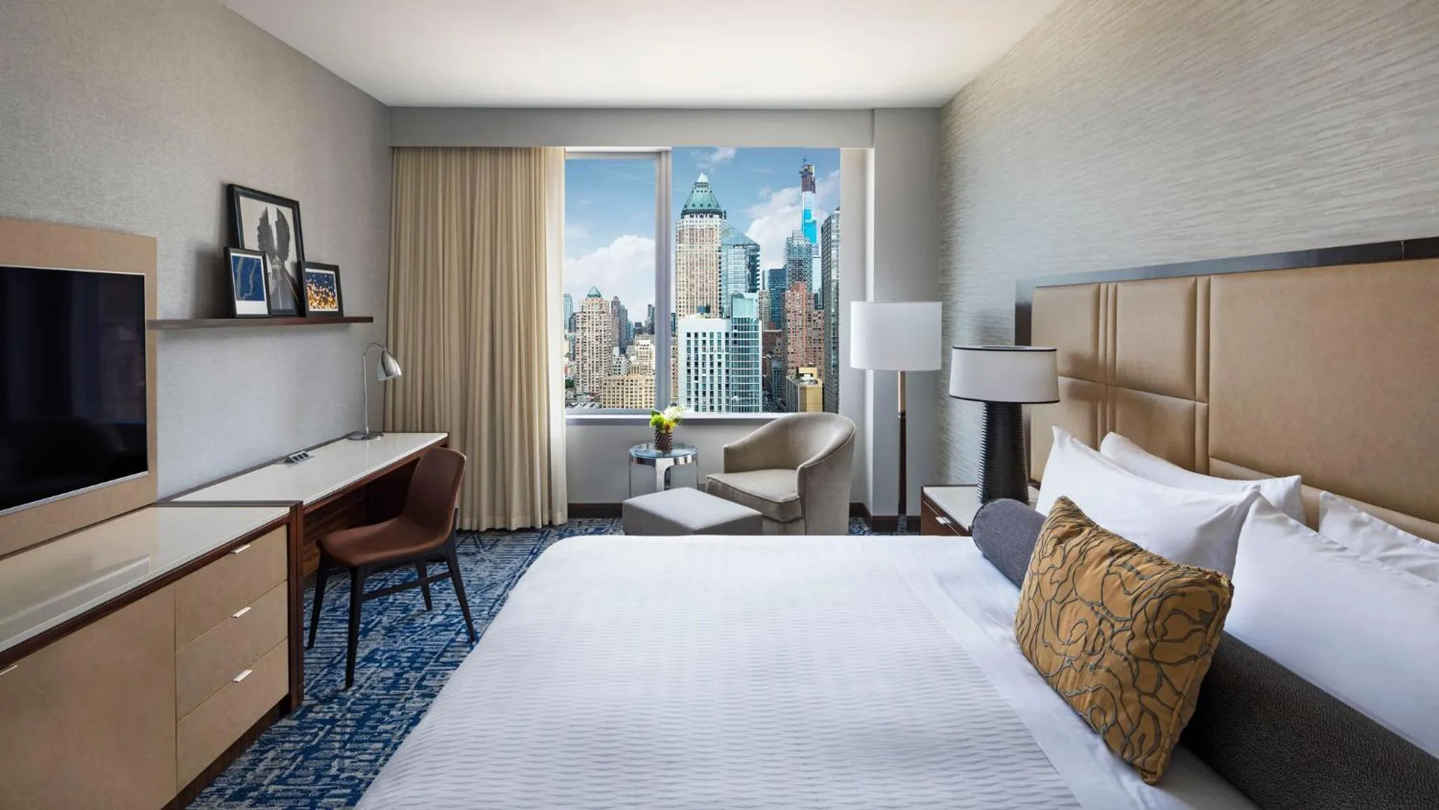 Photo of the whole room, Bed in InterContinental New York Times Square by IHG