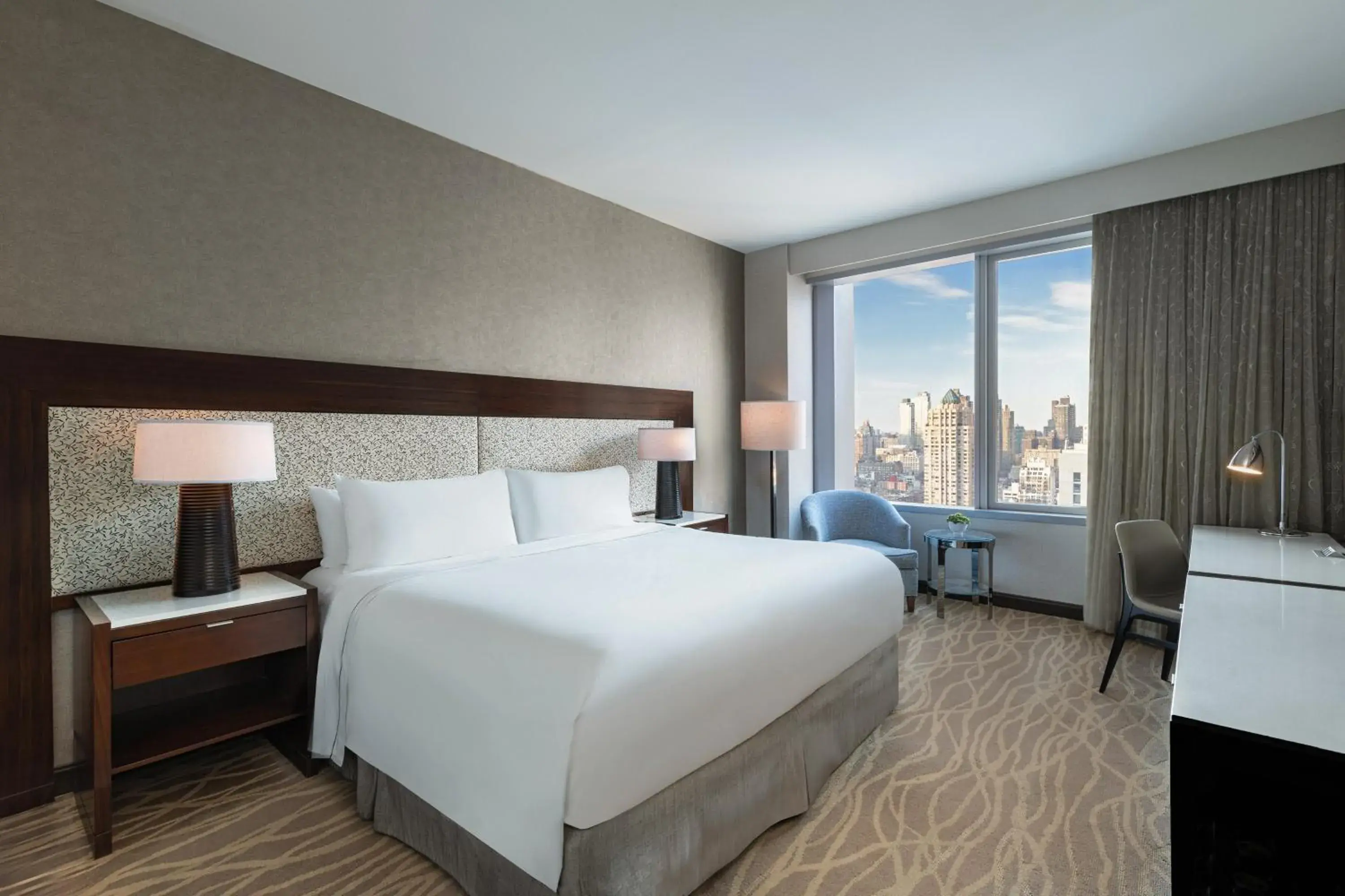 Bedroom, Bed in InterContinental New York Times Square by IHG Bedroom, Bed in InterContinental New York Times Square by IHG