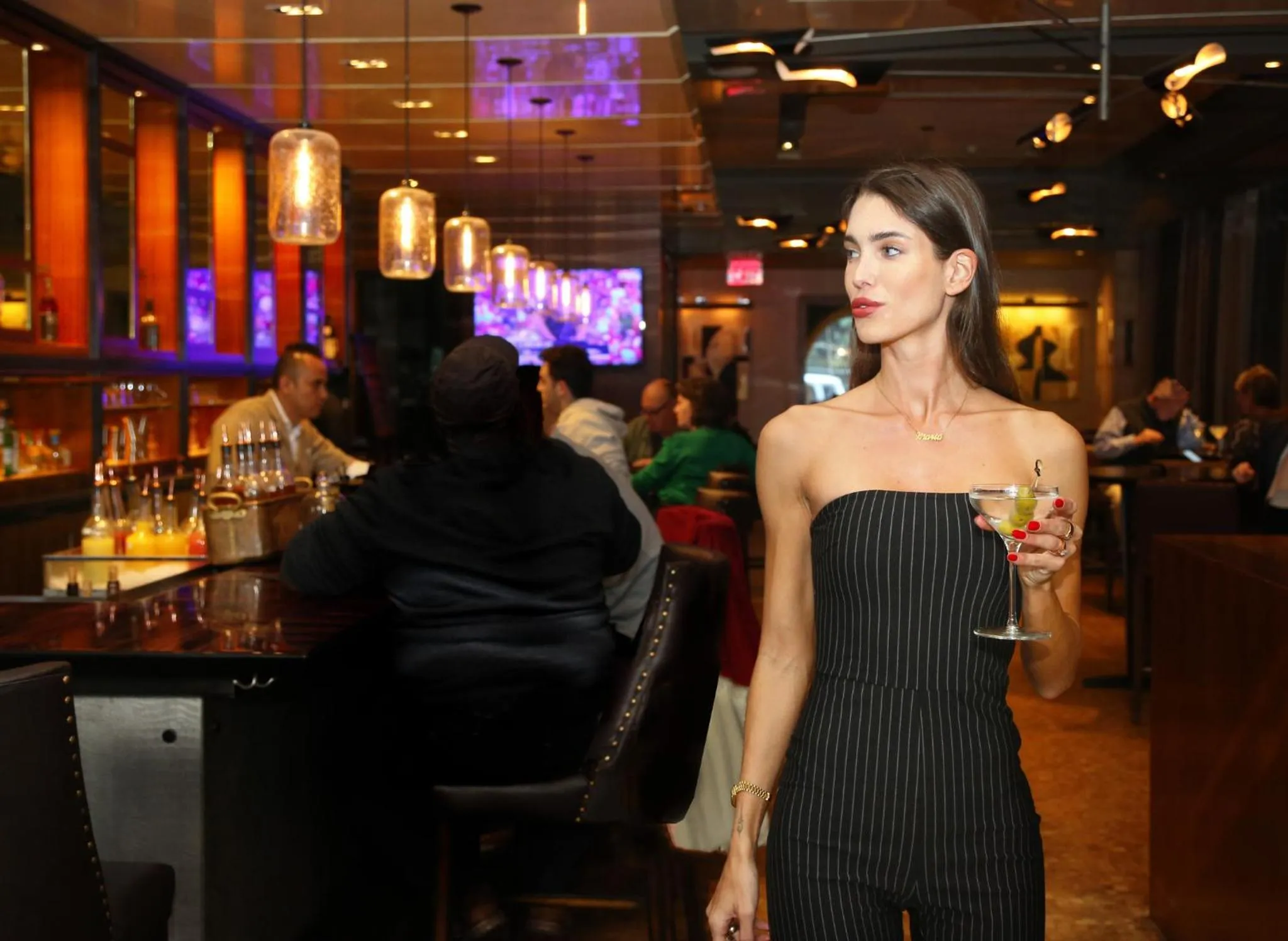 Lounge or bar in InterContinental New York Times Square by IHG