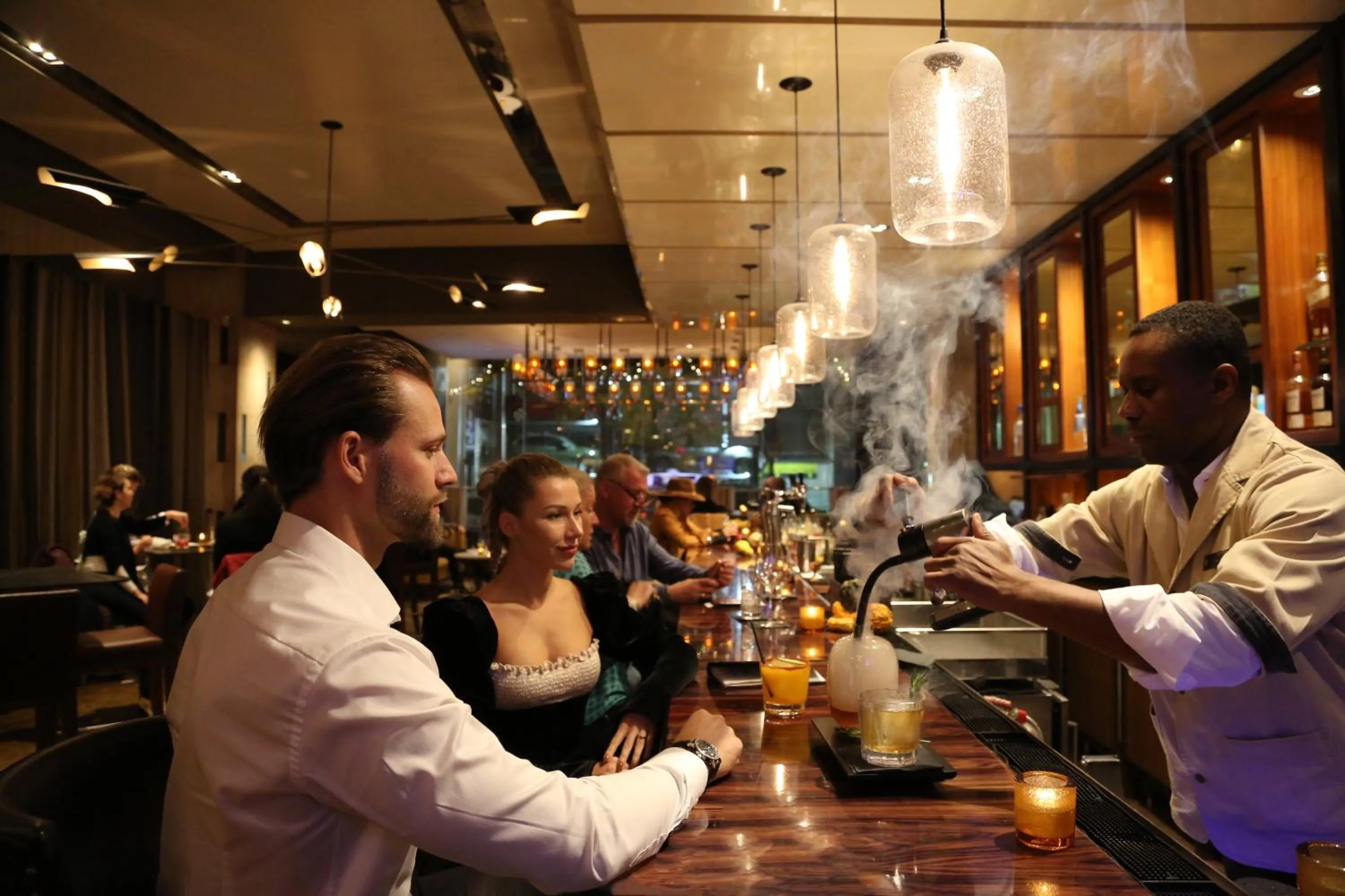 Lounge or bar in InterContinental New York Times Square by IHG