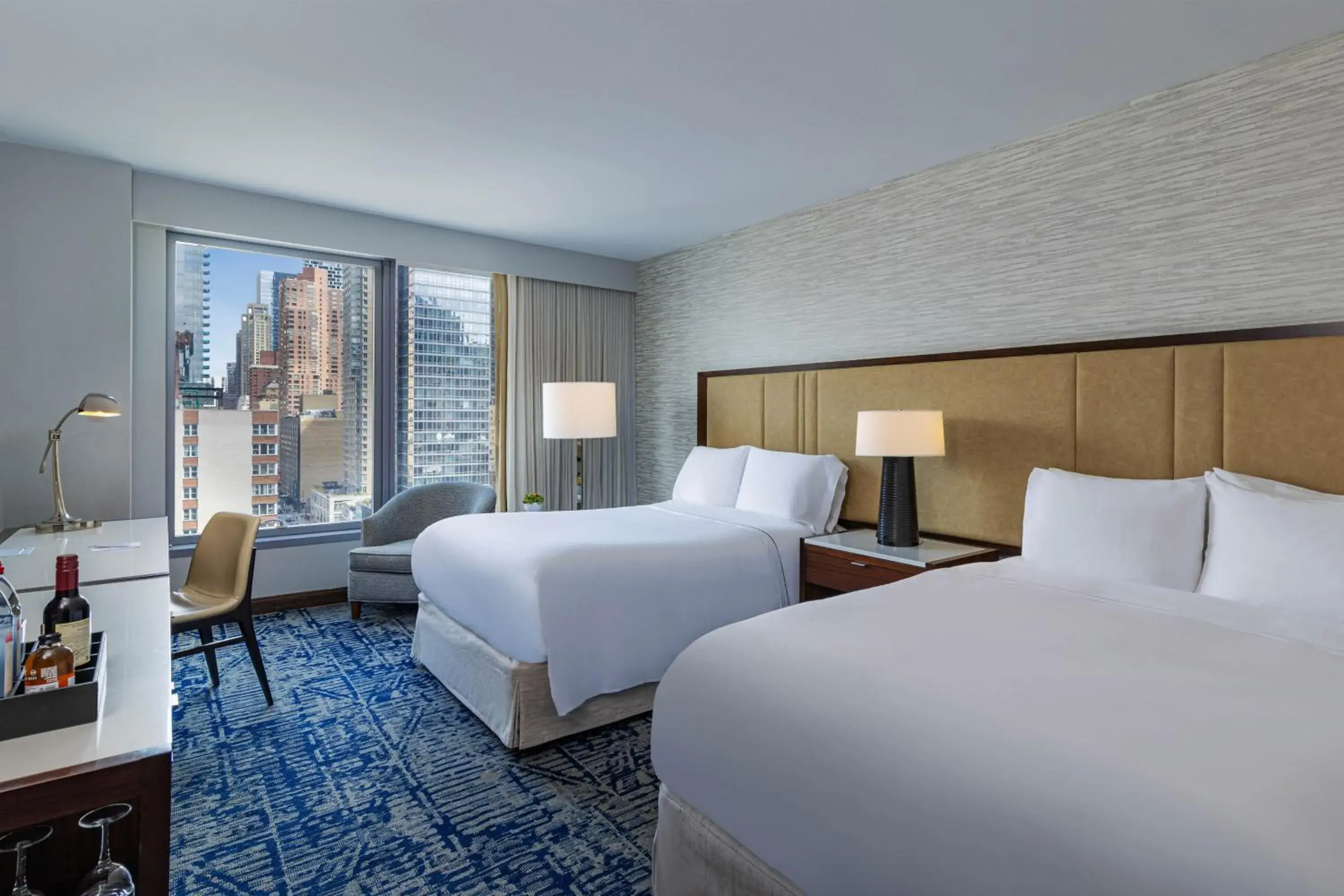 Bedroom, Bed in InterContinental New York Times Square by IHG Bedroom, Bed in InterContinental New York Times Square by IHG