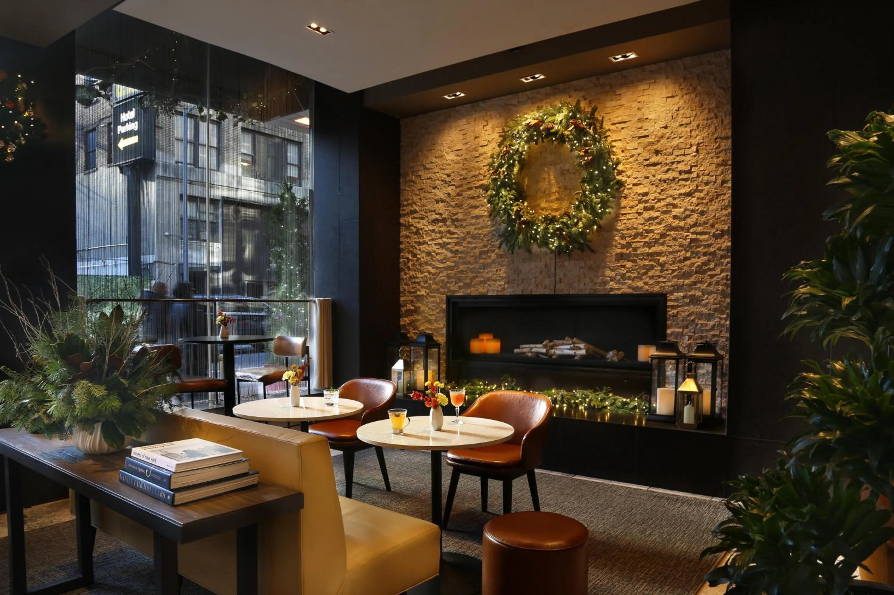 Lounge or bar in InterContinental New York Times Square by IHG