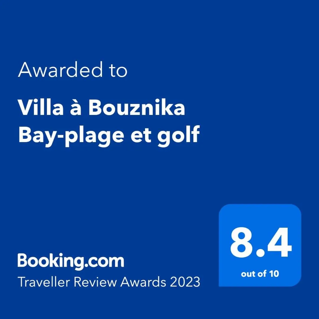 Villa à Bouznika Bay-plage et golf