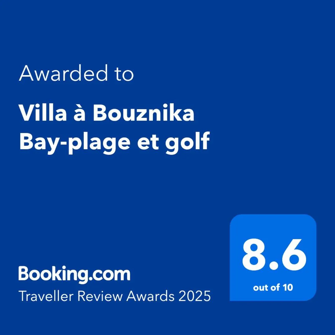Villa à Bouznika Bay-plage et golf