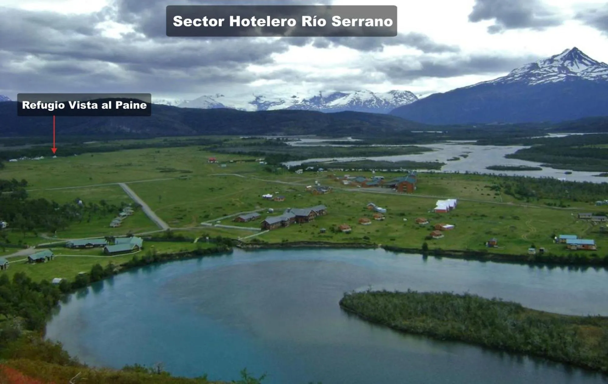 Location in Vista al Paine - Refugio de Aventura