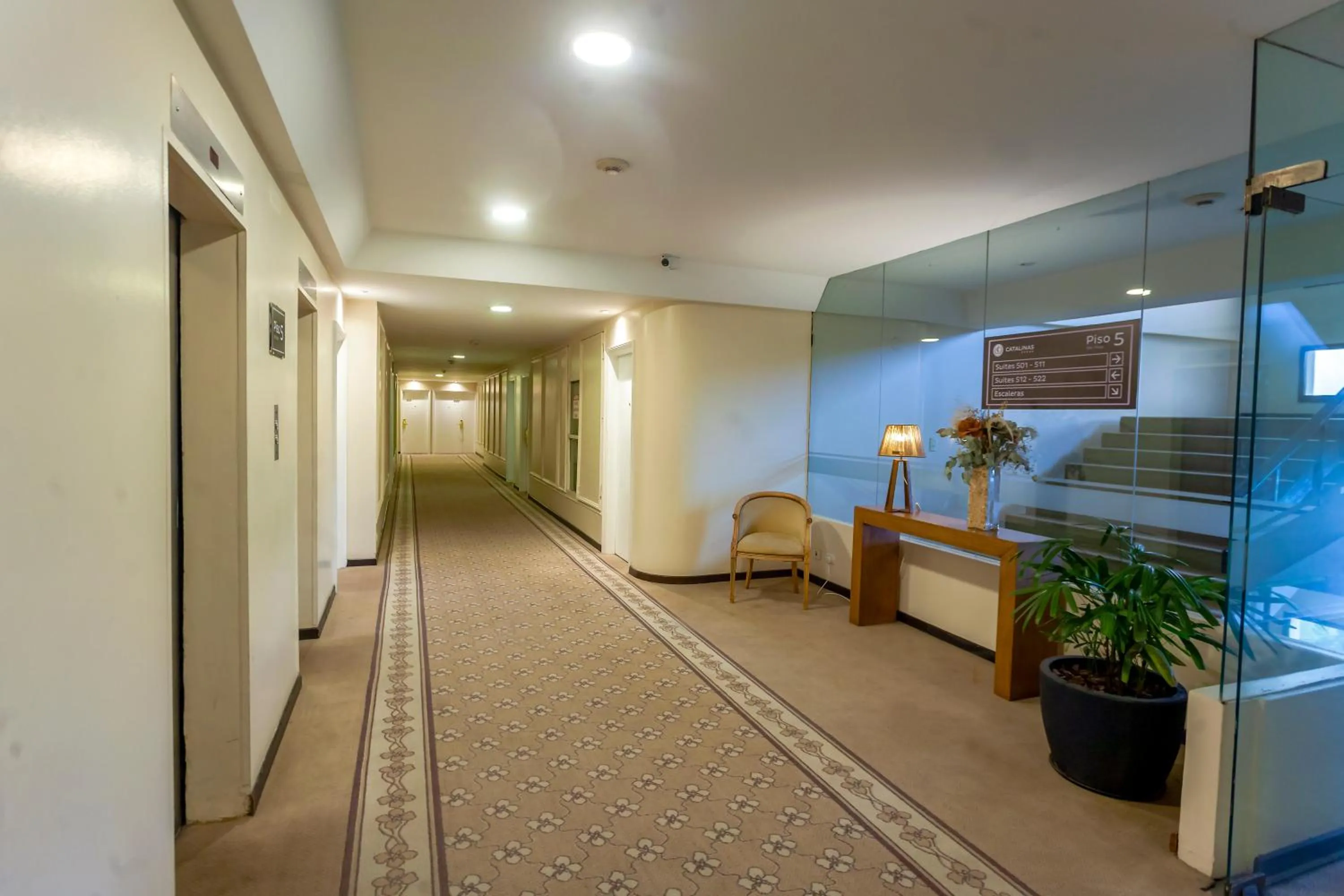 elevator in Hotel Catalinas Tucuman