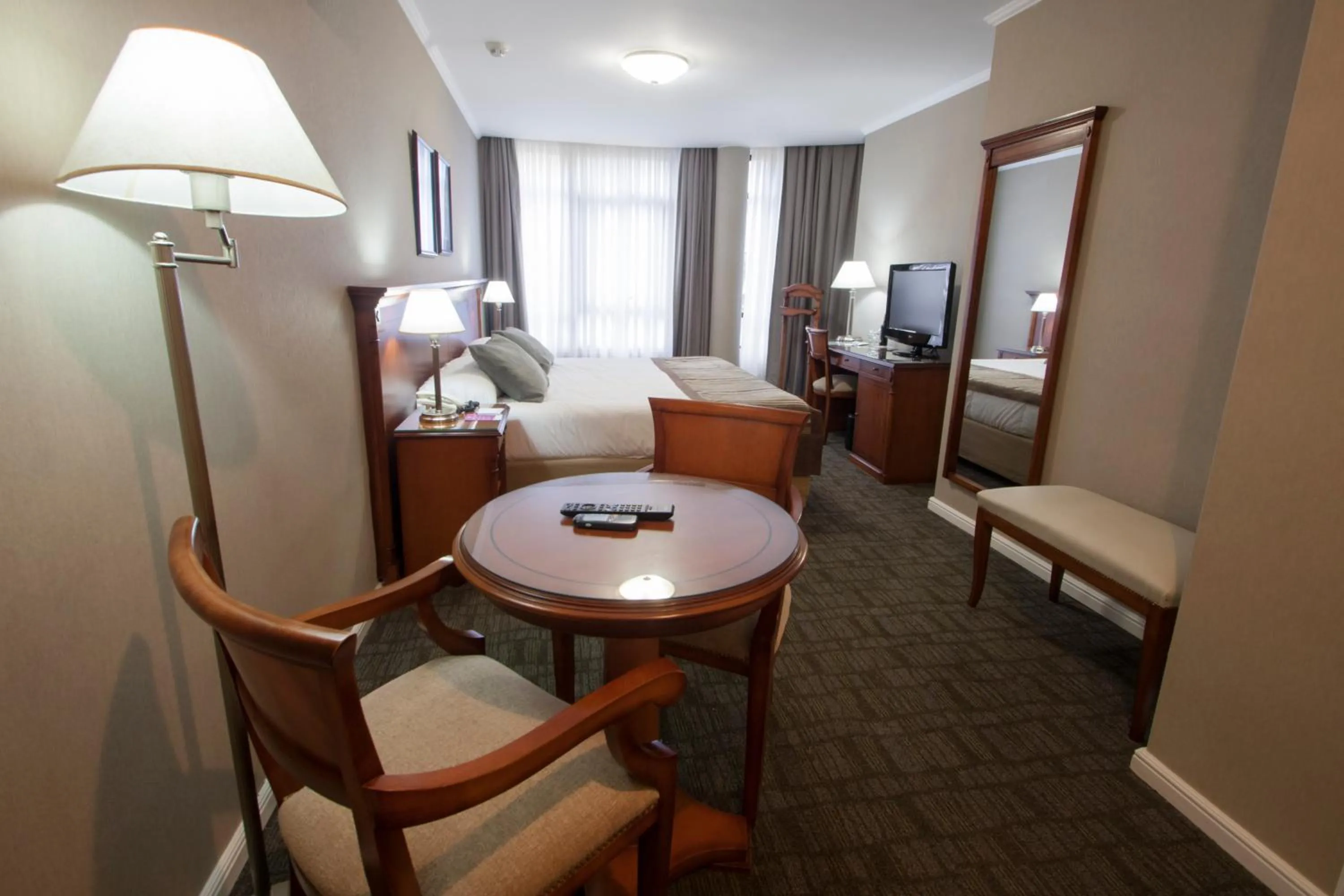 Bed in Tucuman Center Suites&Business