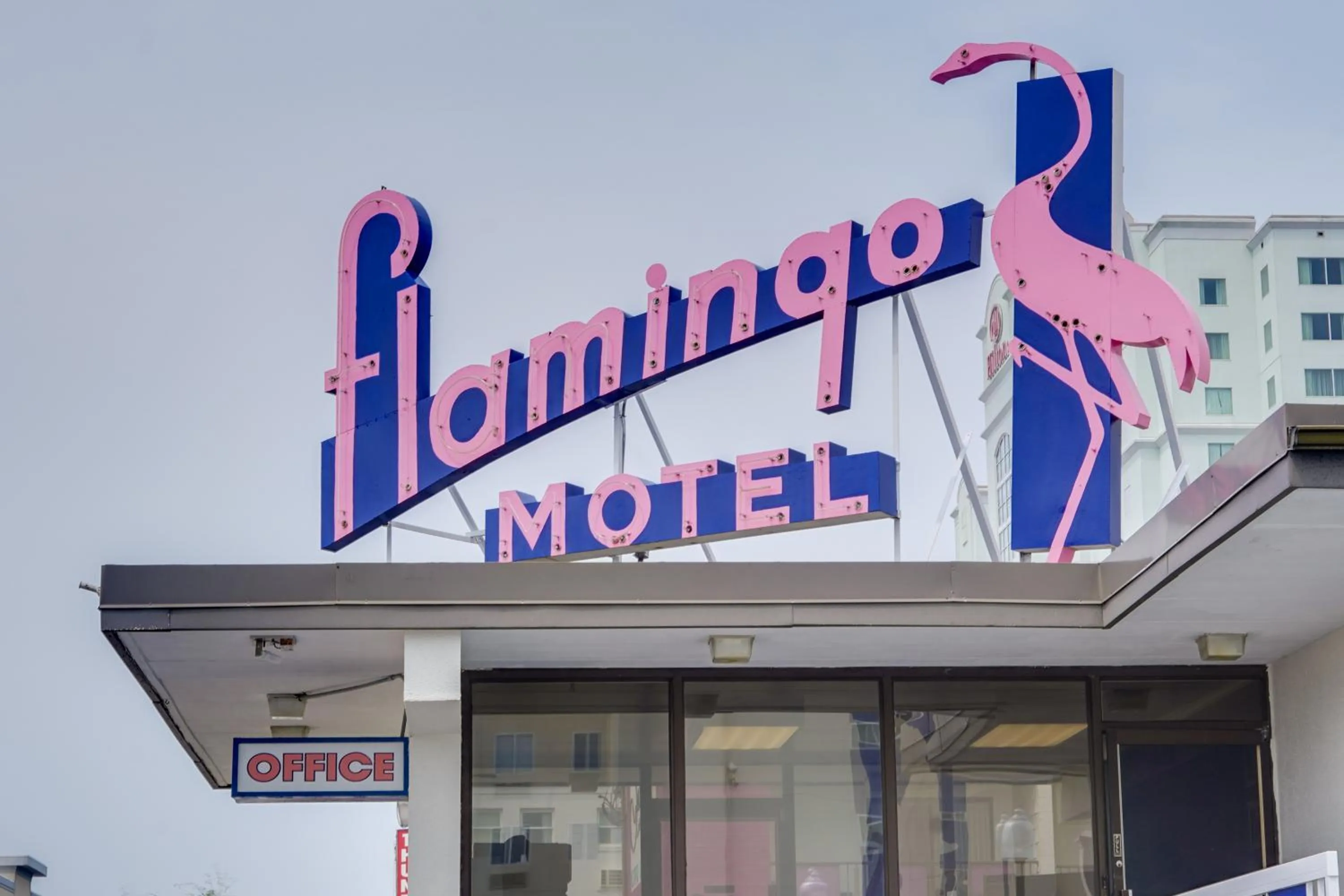 Property building in Flamingo Motel