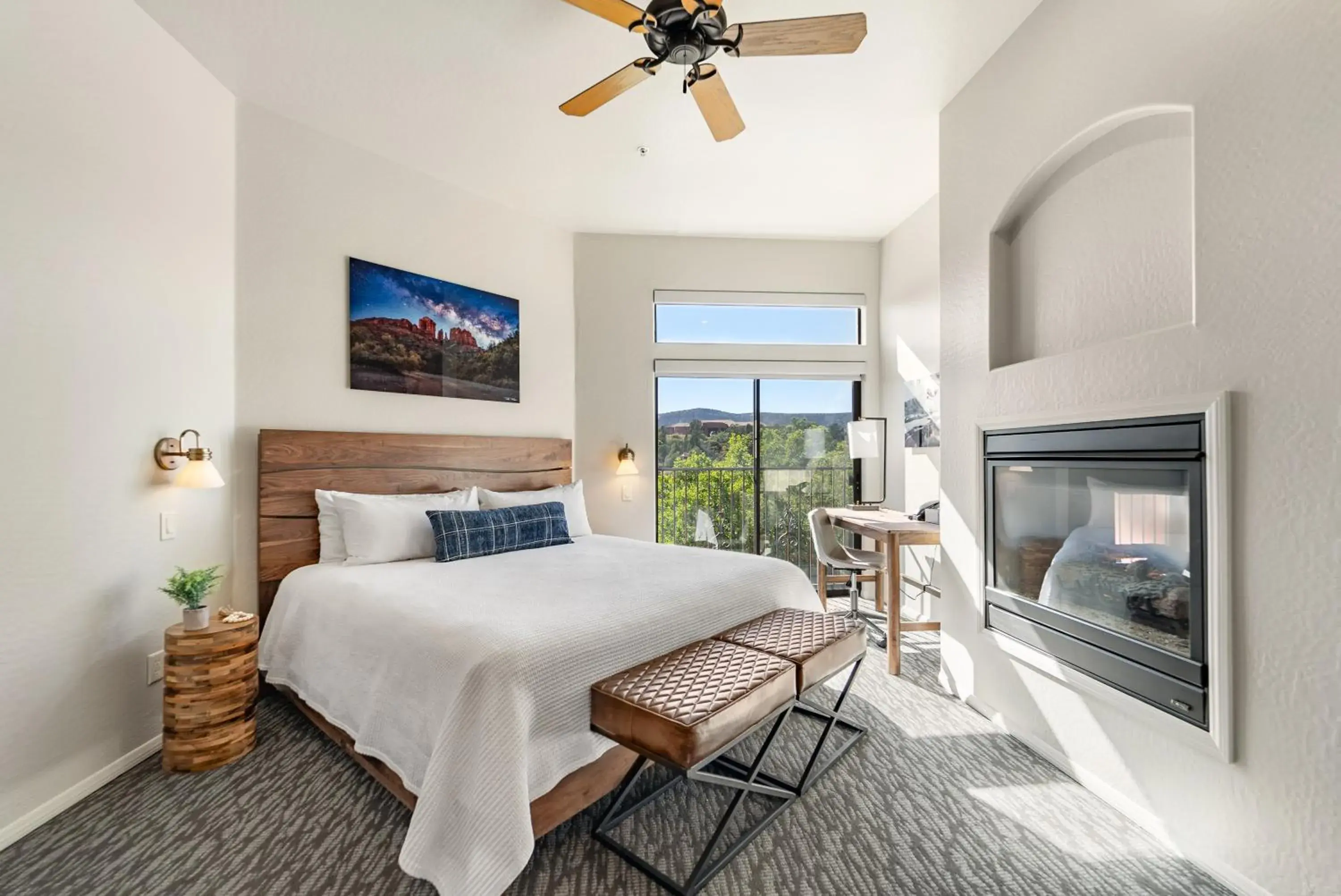 Bedroom, Bed in Las Posadas of Sedona Bedroom, Bed in Las Posadas of Sedona