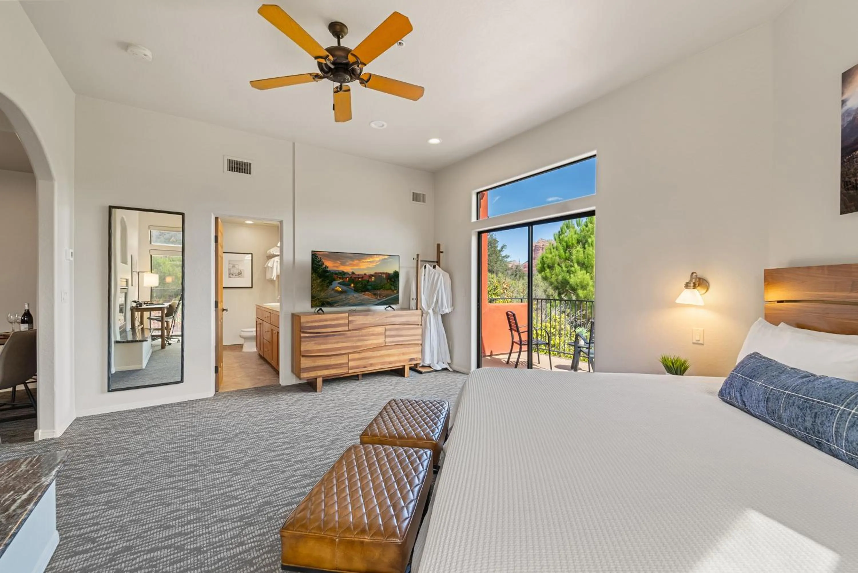 Bedroom, Bed in Las Posadas of Sedona