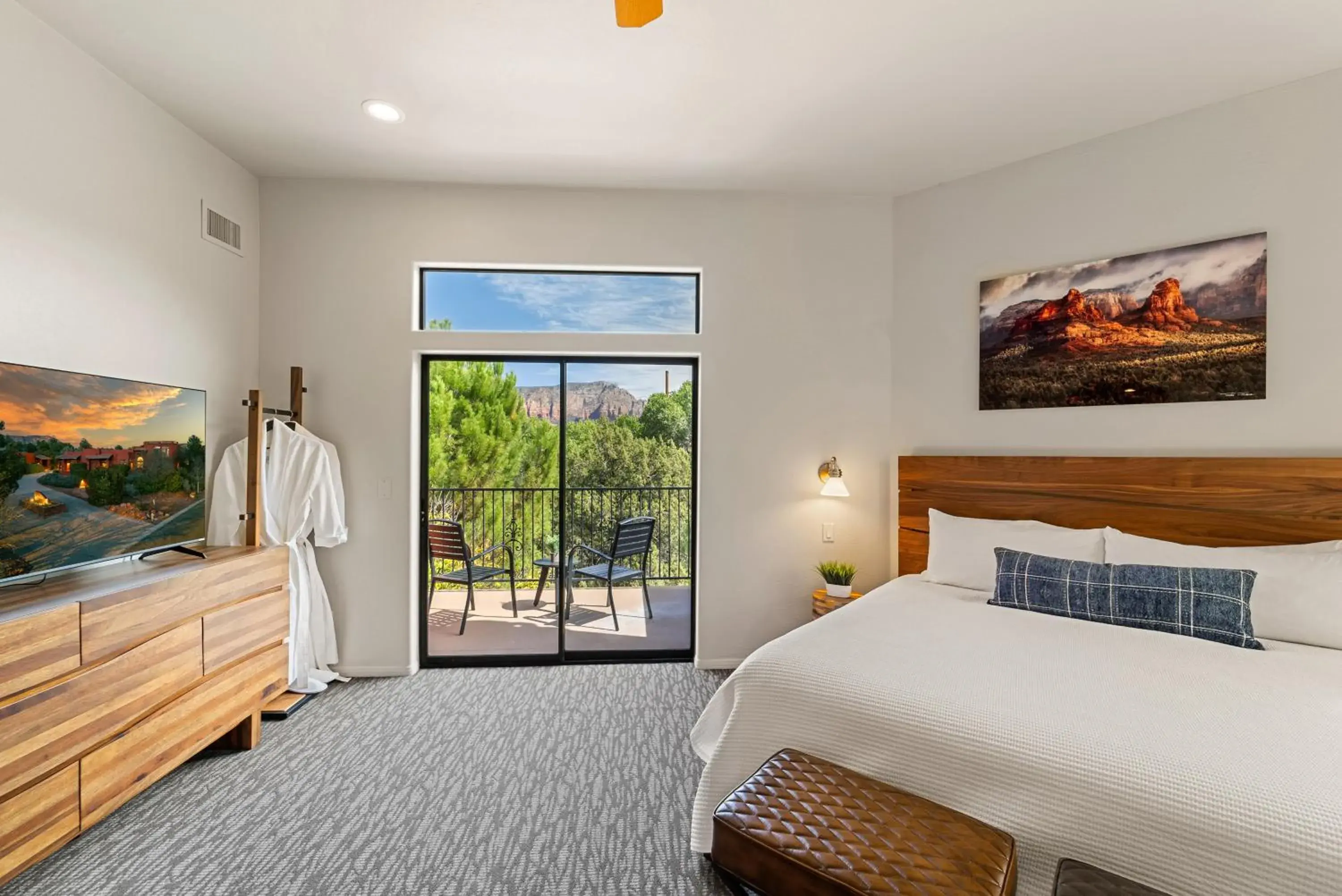 View (from property/room), Bed in Las Posadas of Sedona View (from property/room), Bed in Las Posadas of Sedona