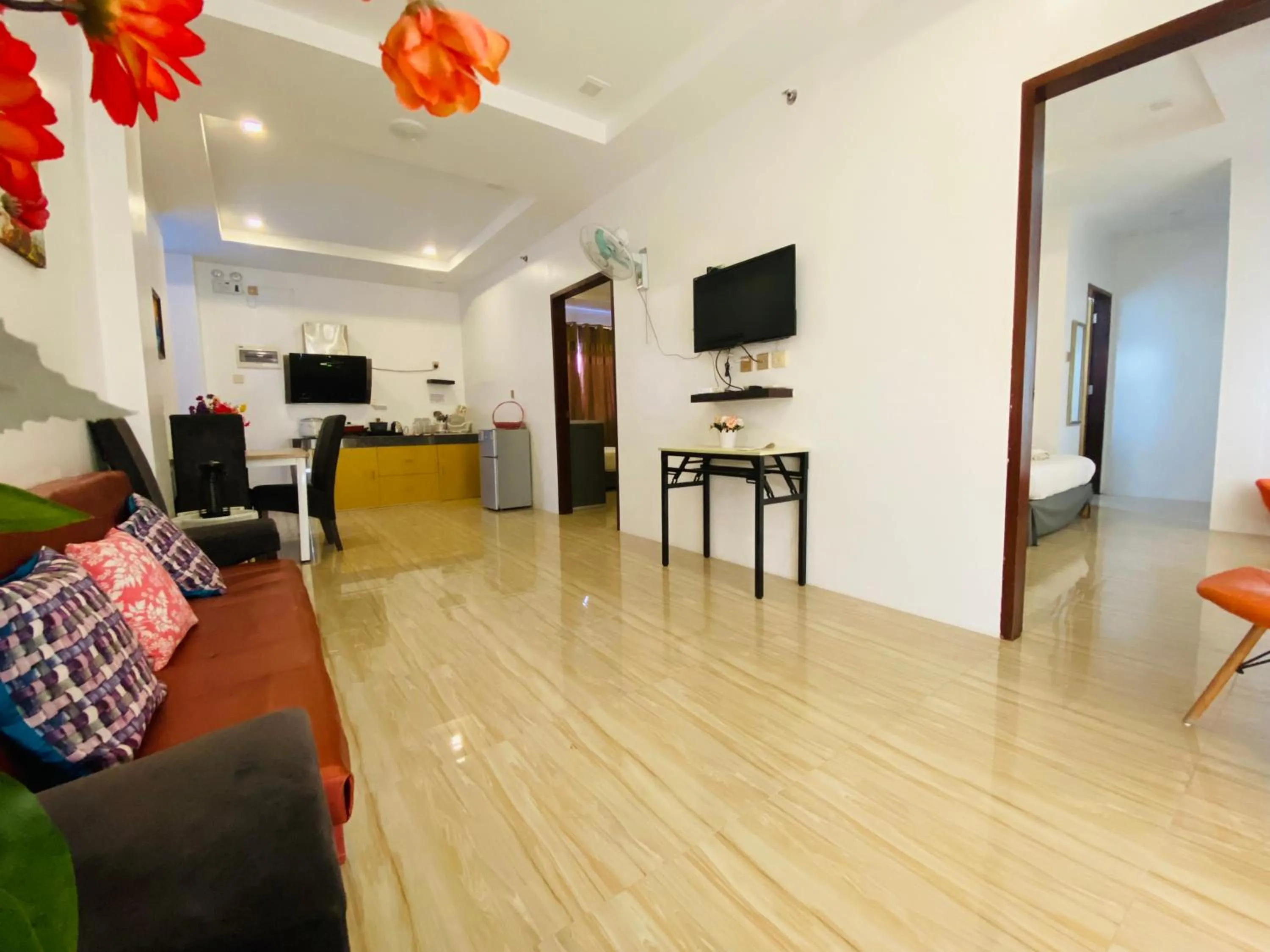 Dining area in Mirage Suites de Boracay