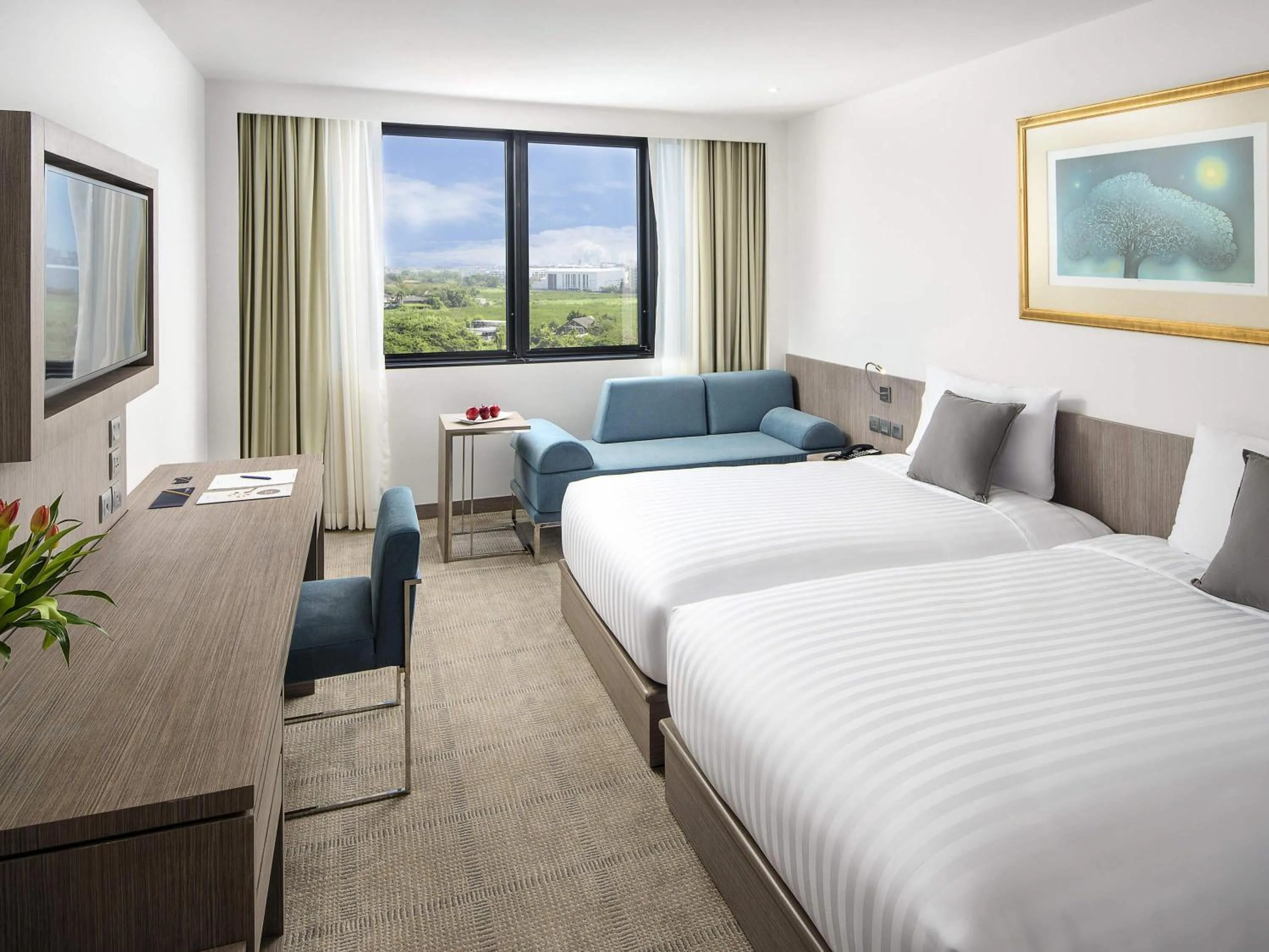 Bedroom, Bed in Novotel Bangkok Bangna