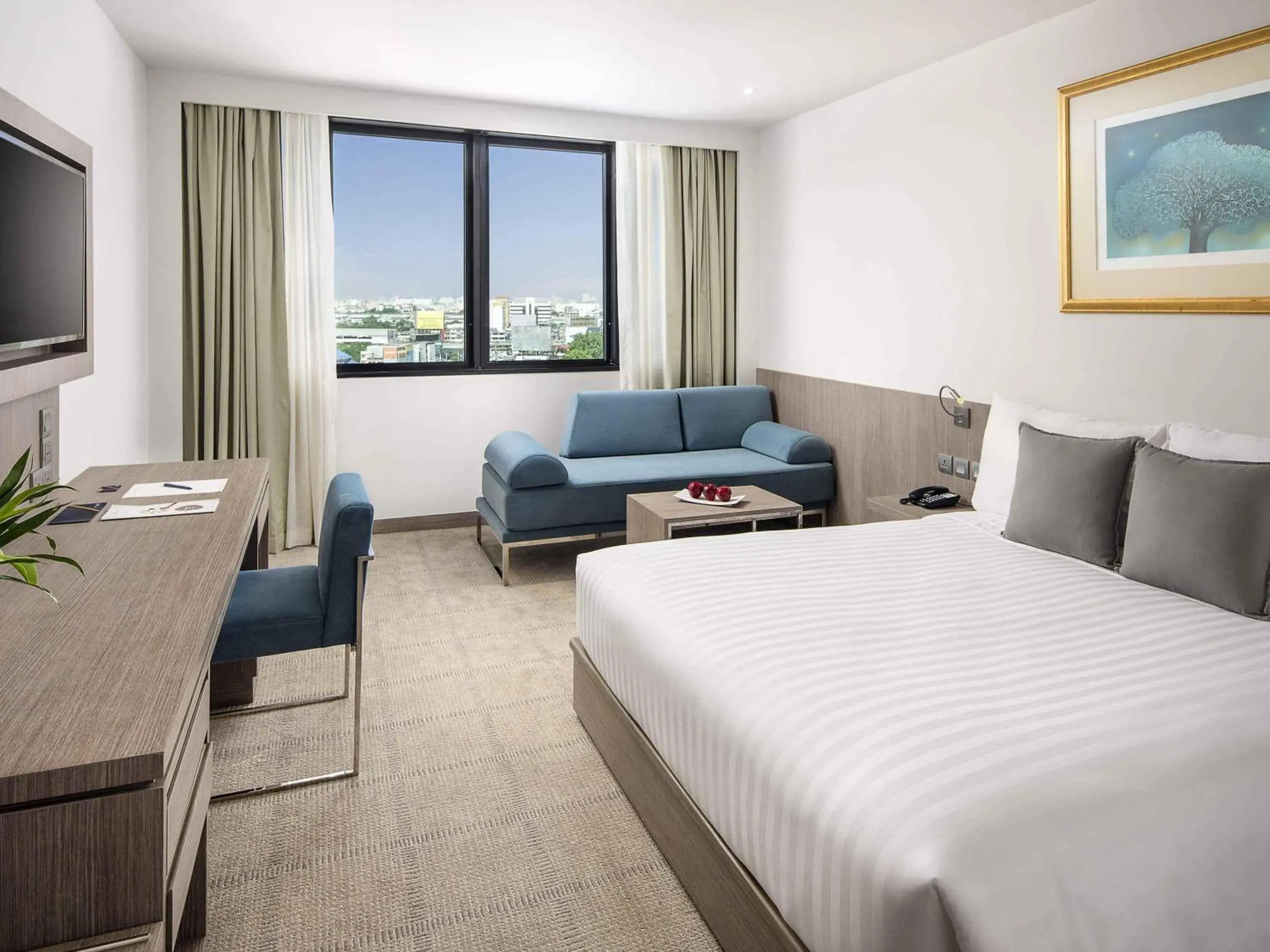 Bedroom, Bed in Novotel Bangkok Bangna Bedroom, Bed in Novotel Bangkok Bangna