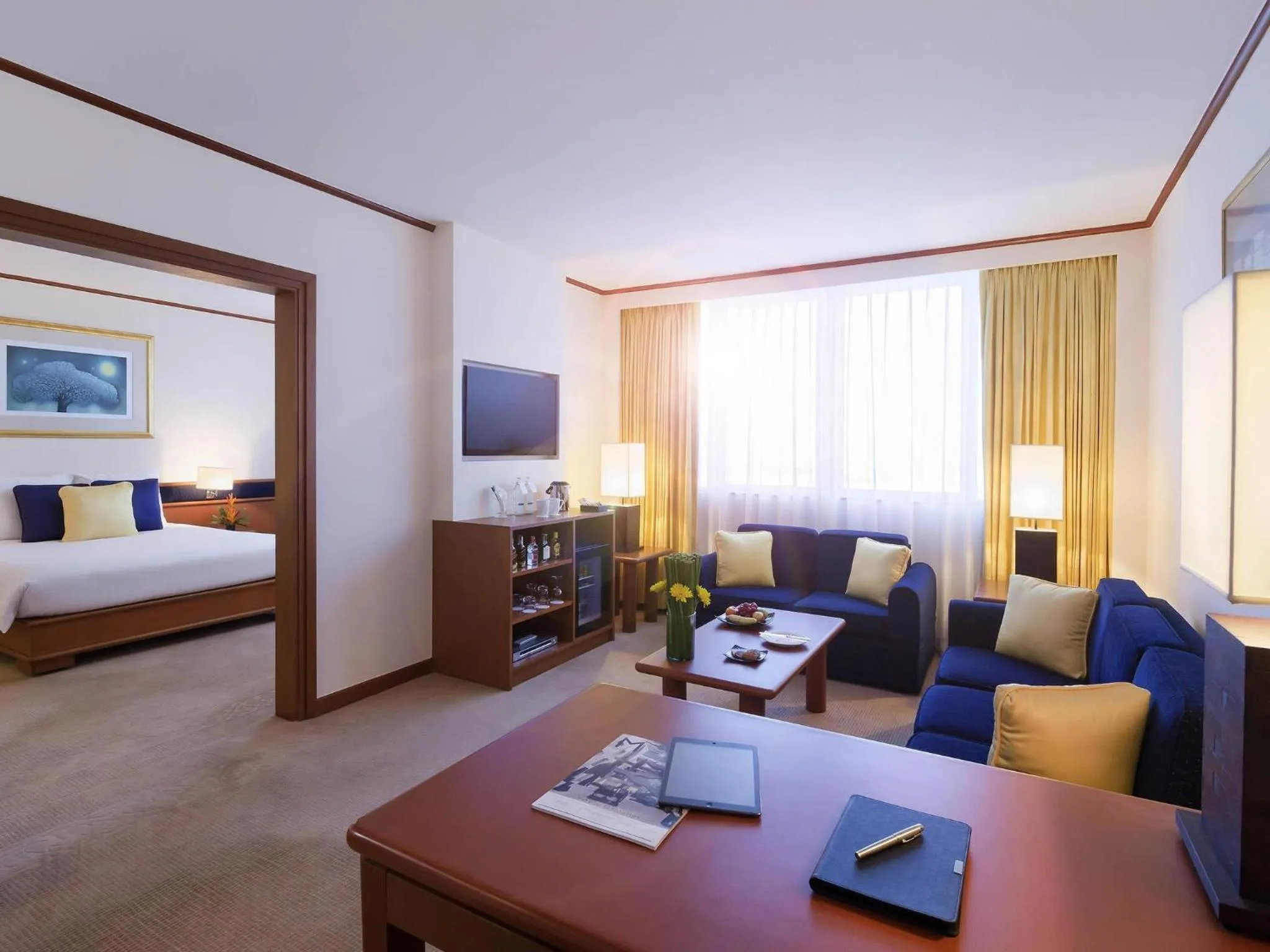 Bedroom, Bed in Novotel Bangkok Bangna