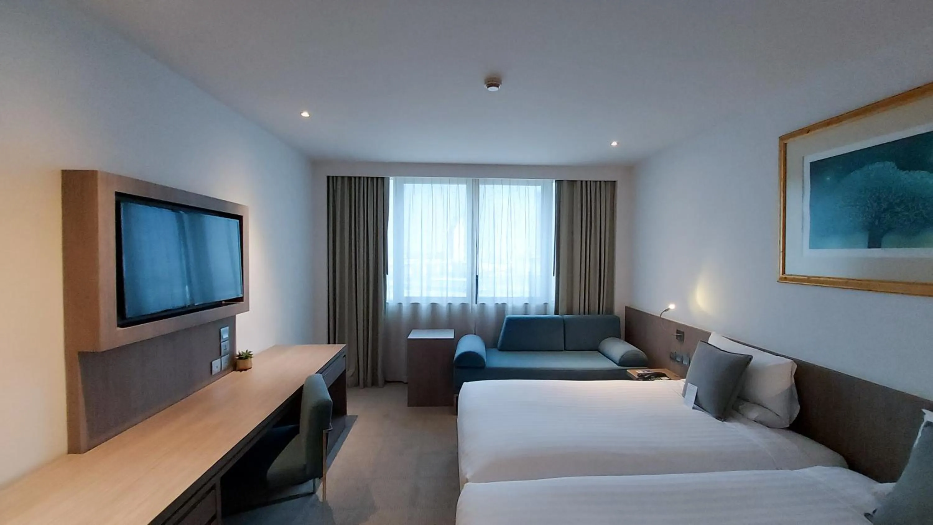 View (from property/room), Bed in Novotel Bangkok Bangna