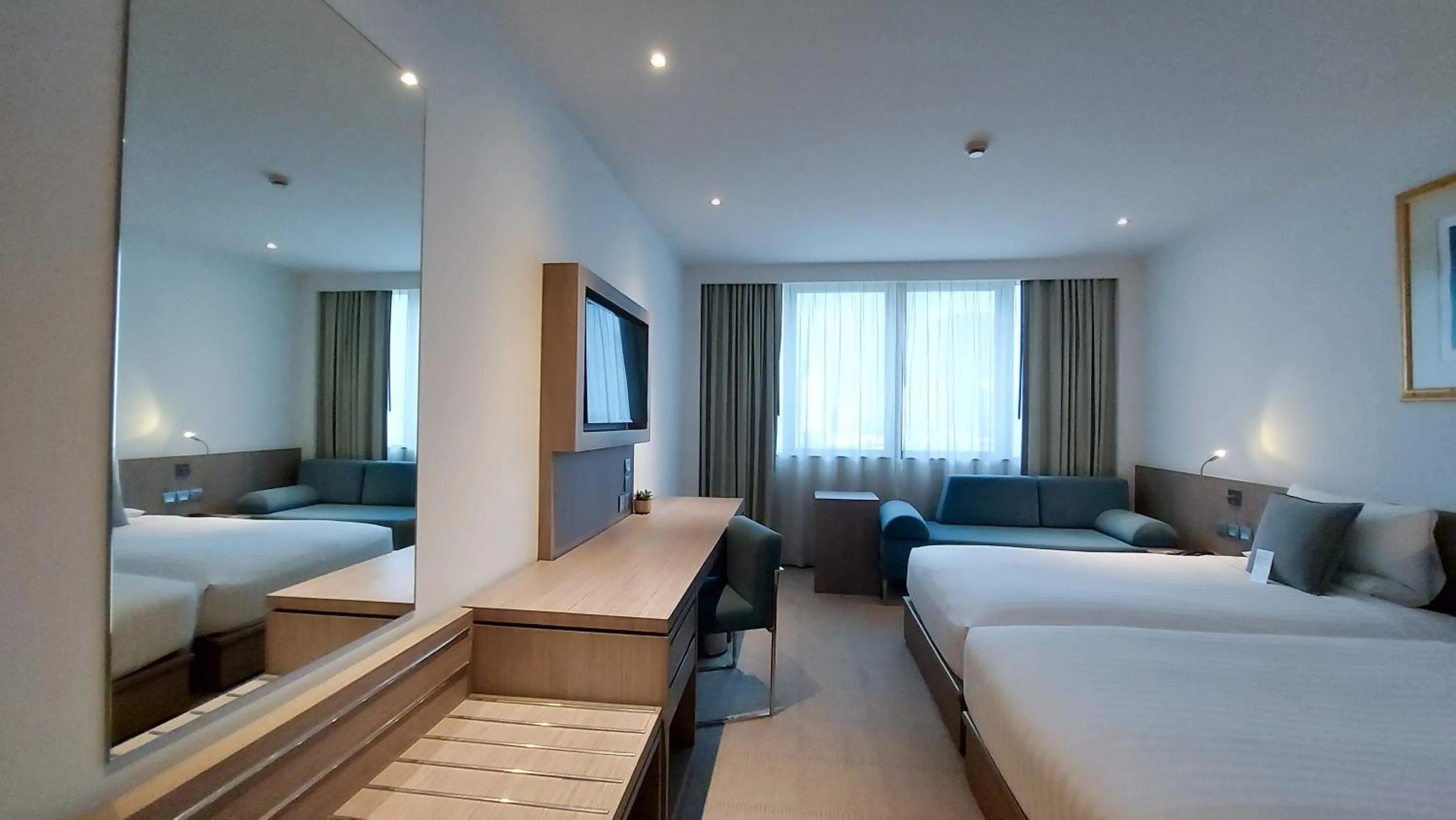 View (from property/room), Bed in Novotel Bangkok Bangna