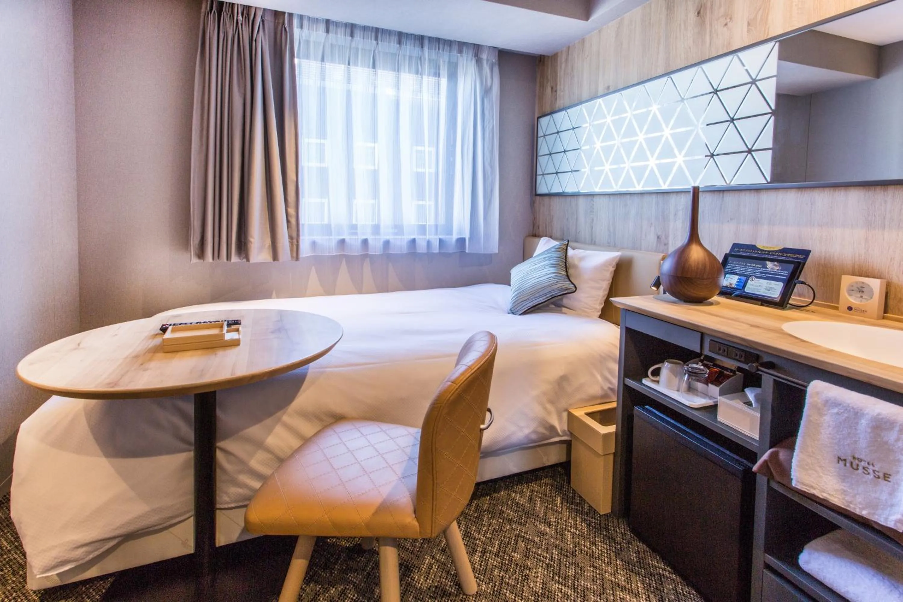 Bedroom, Bed in Hotel Musse Ginza Meitetsu