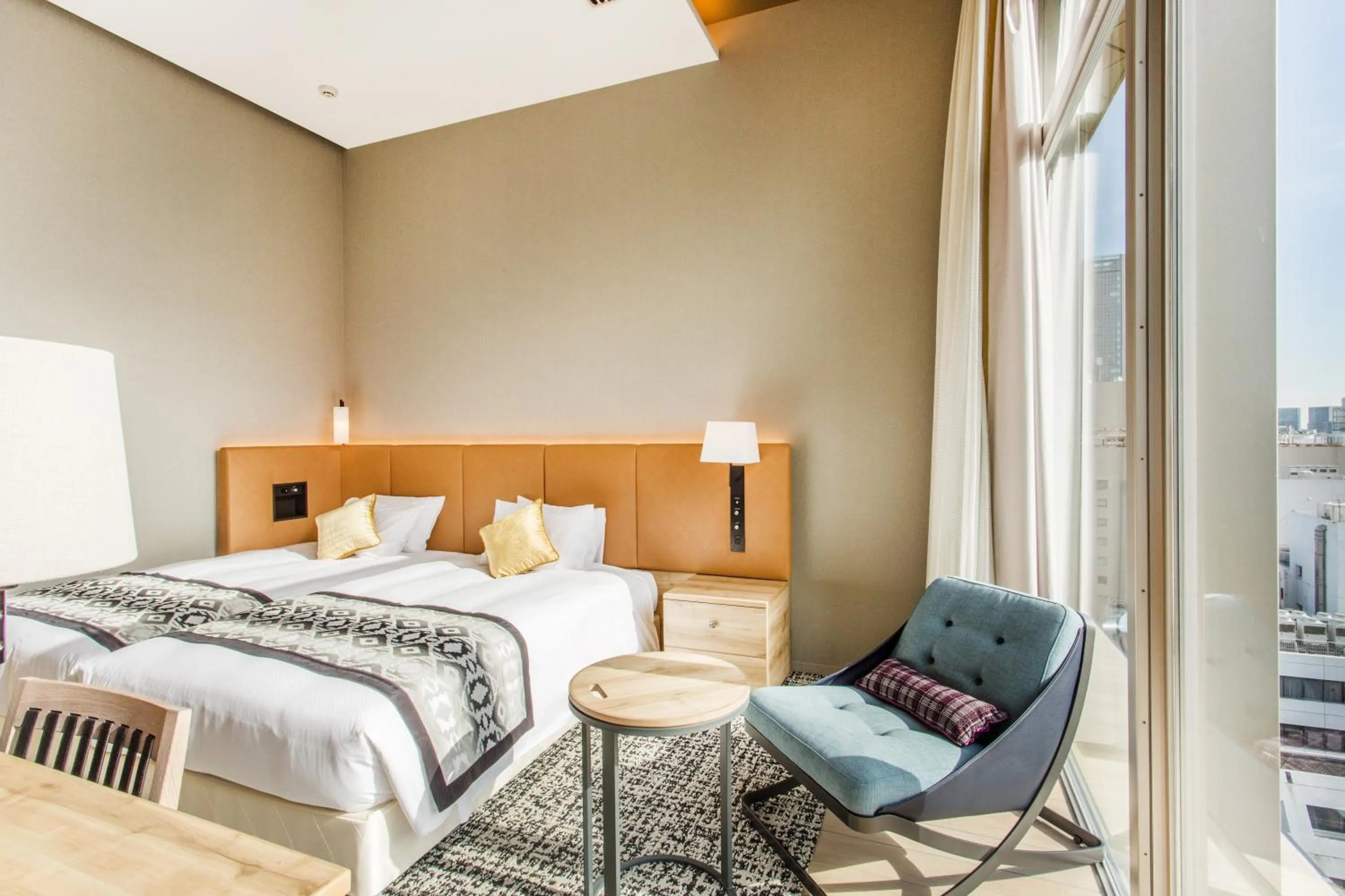 Photo of the whole room, Bed in Hotel Musse Ginza Meitetsu