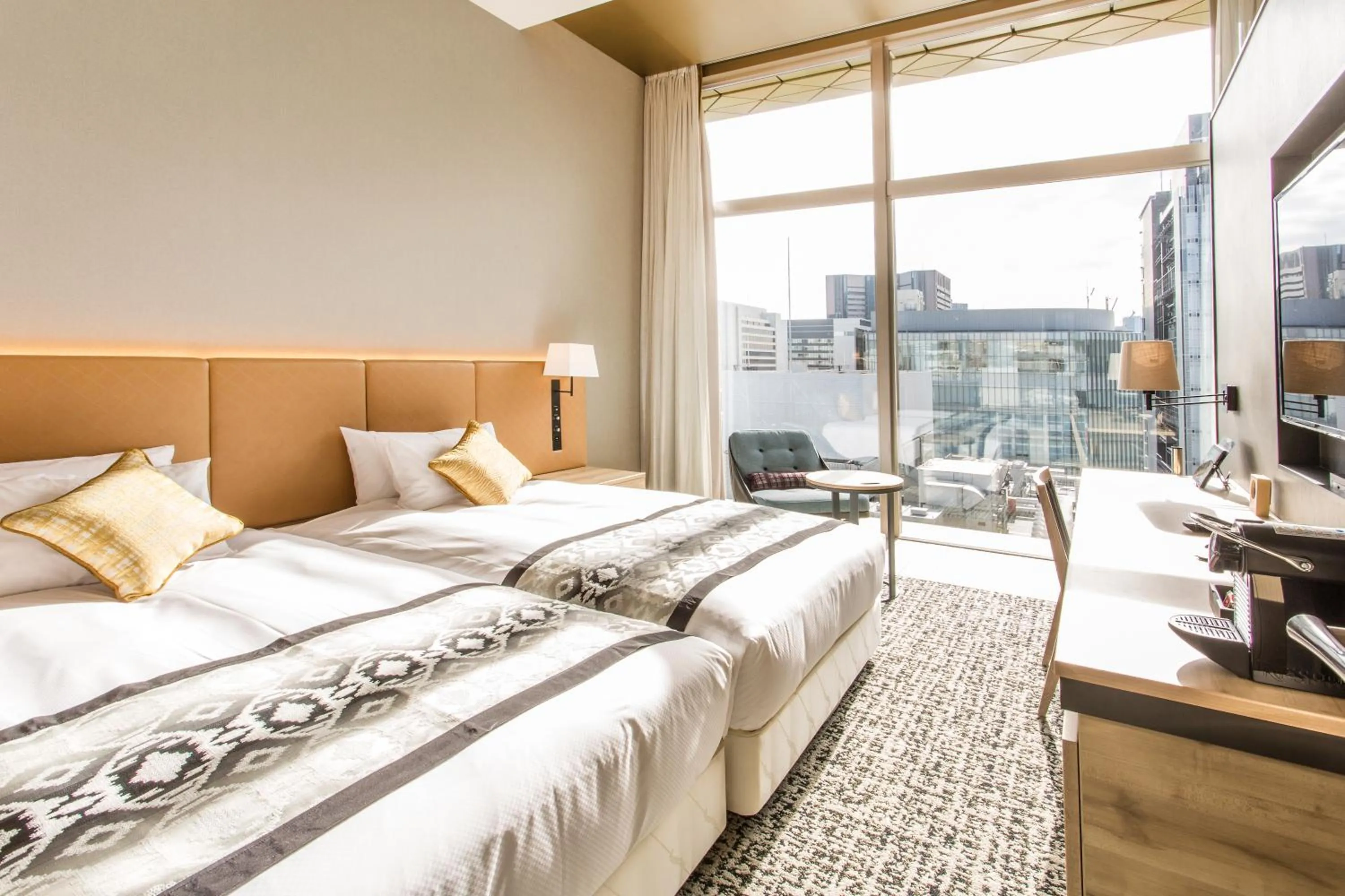 Photo of the whole room, Bed in Hotel Musse Ginza Meitetsu