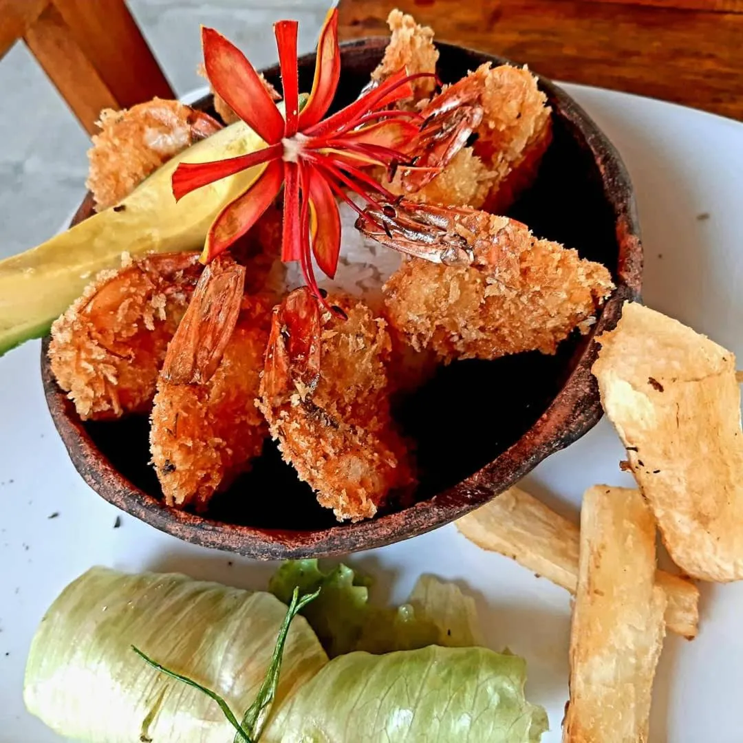 Food in Ecohotel Kocoluu