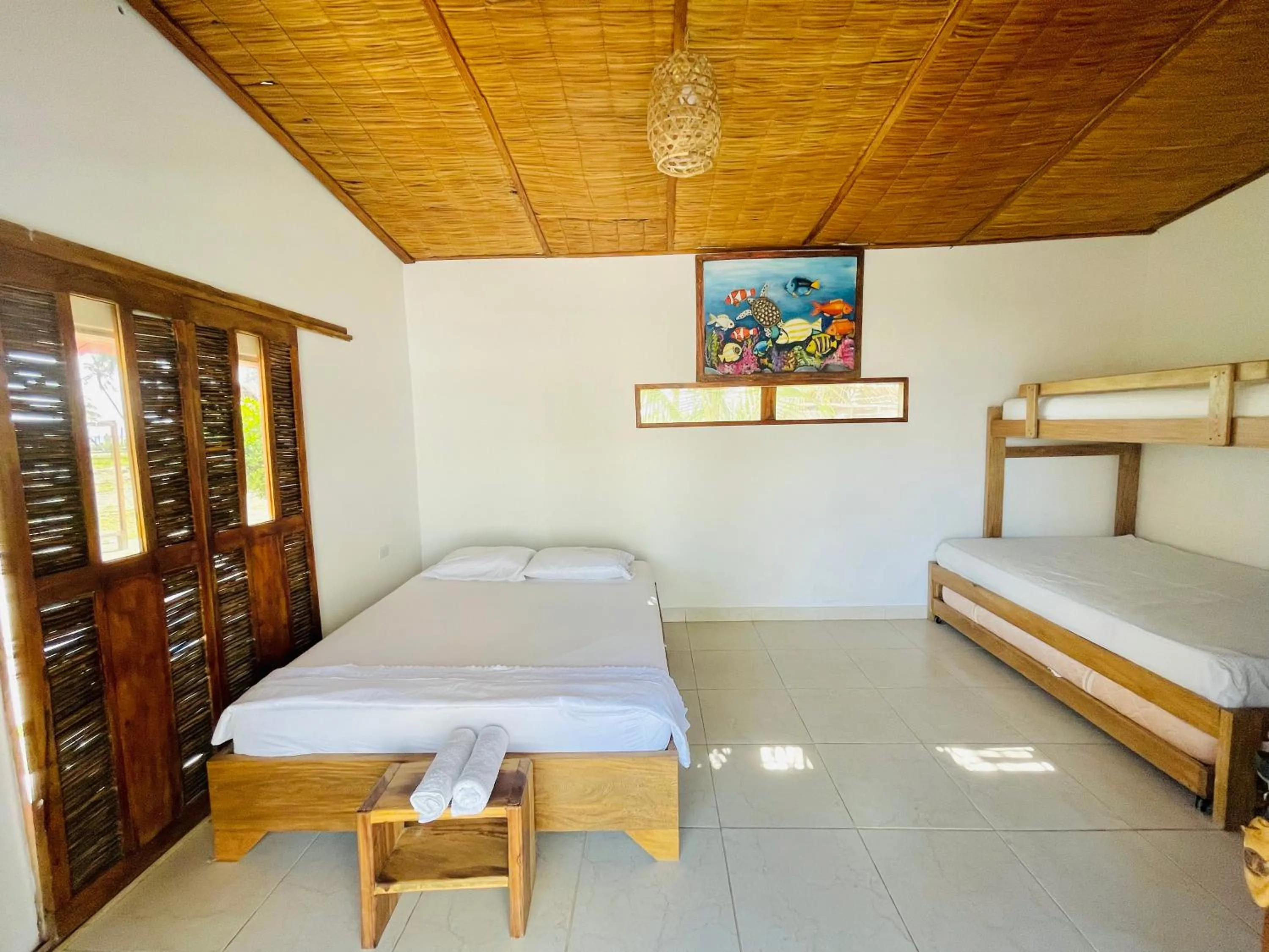 Bedroom, Bed in Ecohotel Kocoluu