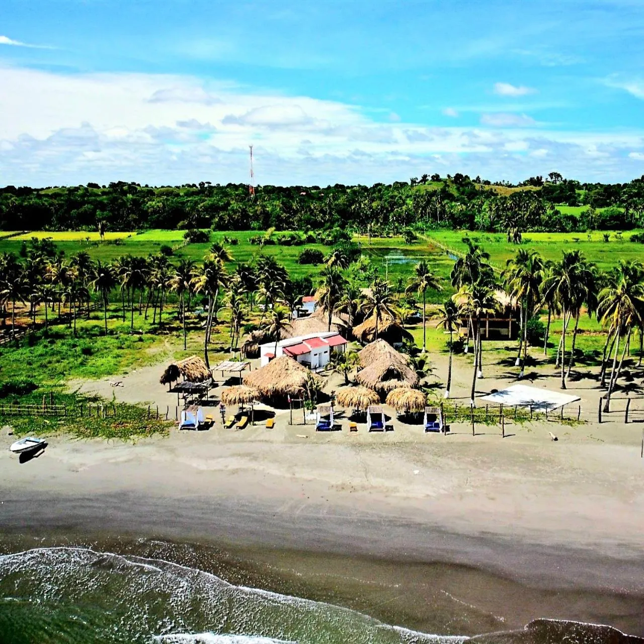 Natural landscape in Ecohotel Kocoluu