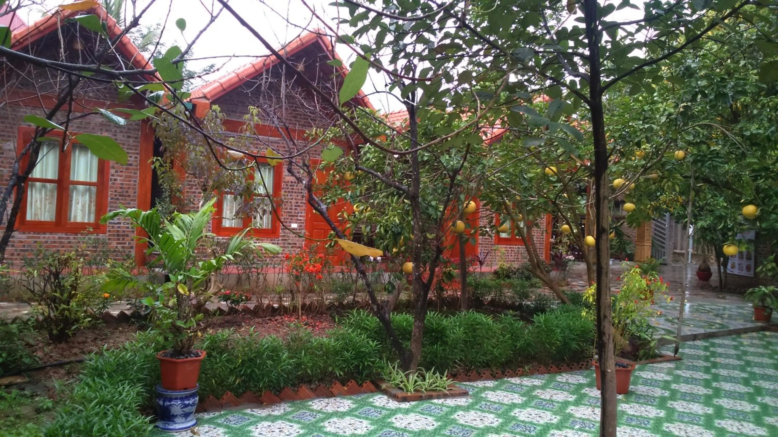 Garden in Tam Coc Thanh Dat Homestay