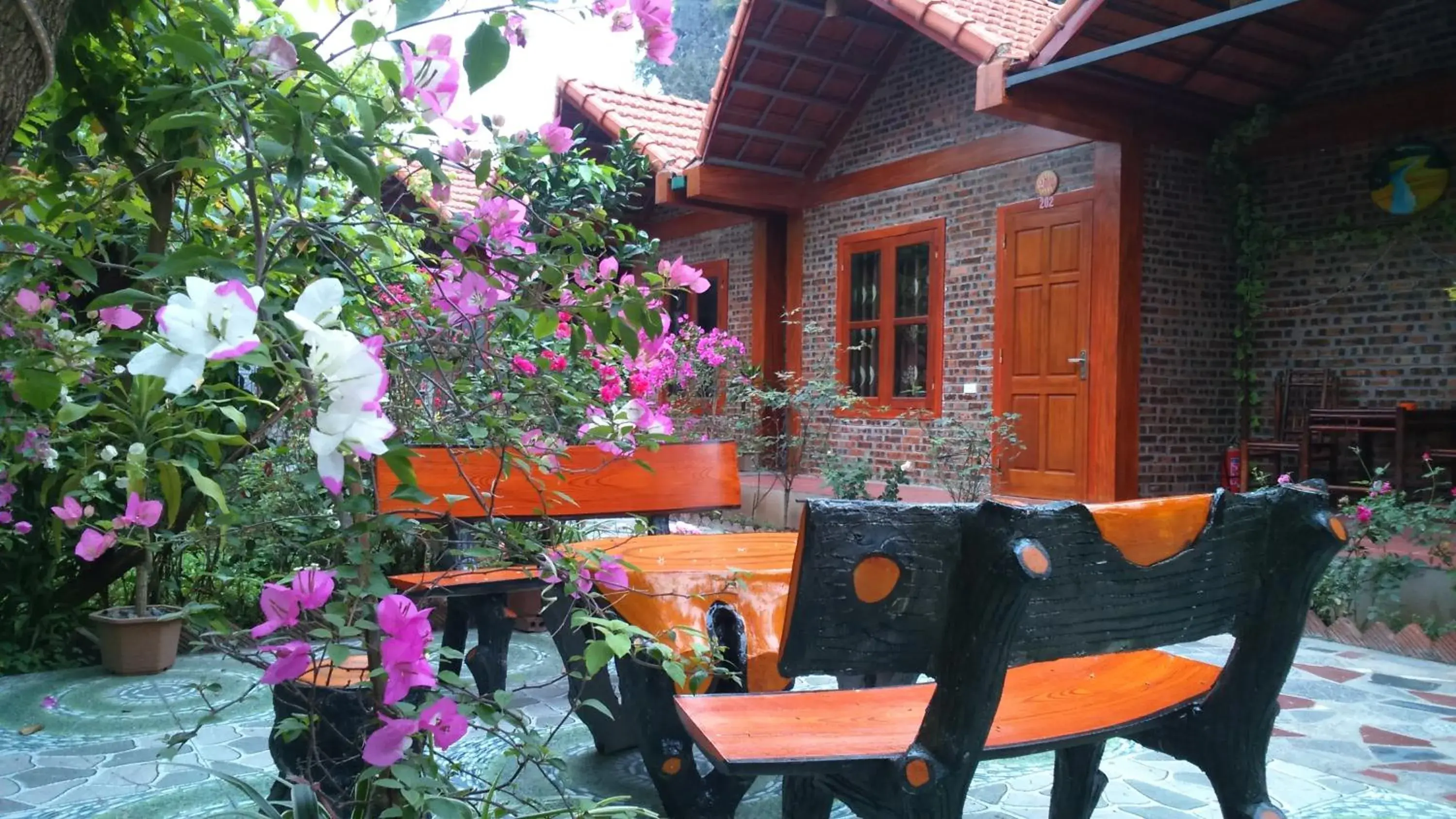 Triple Room with Garden View in Tam Coc Thanh Dat Homestay Triple Room with Garden View in Tam Coc Thanh Dat Homestay