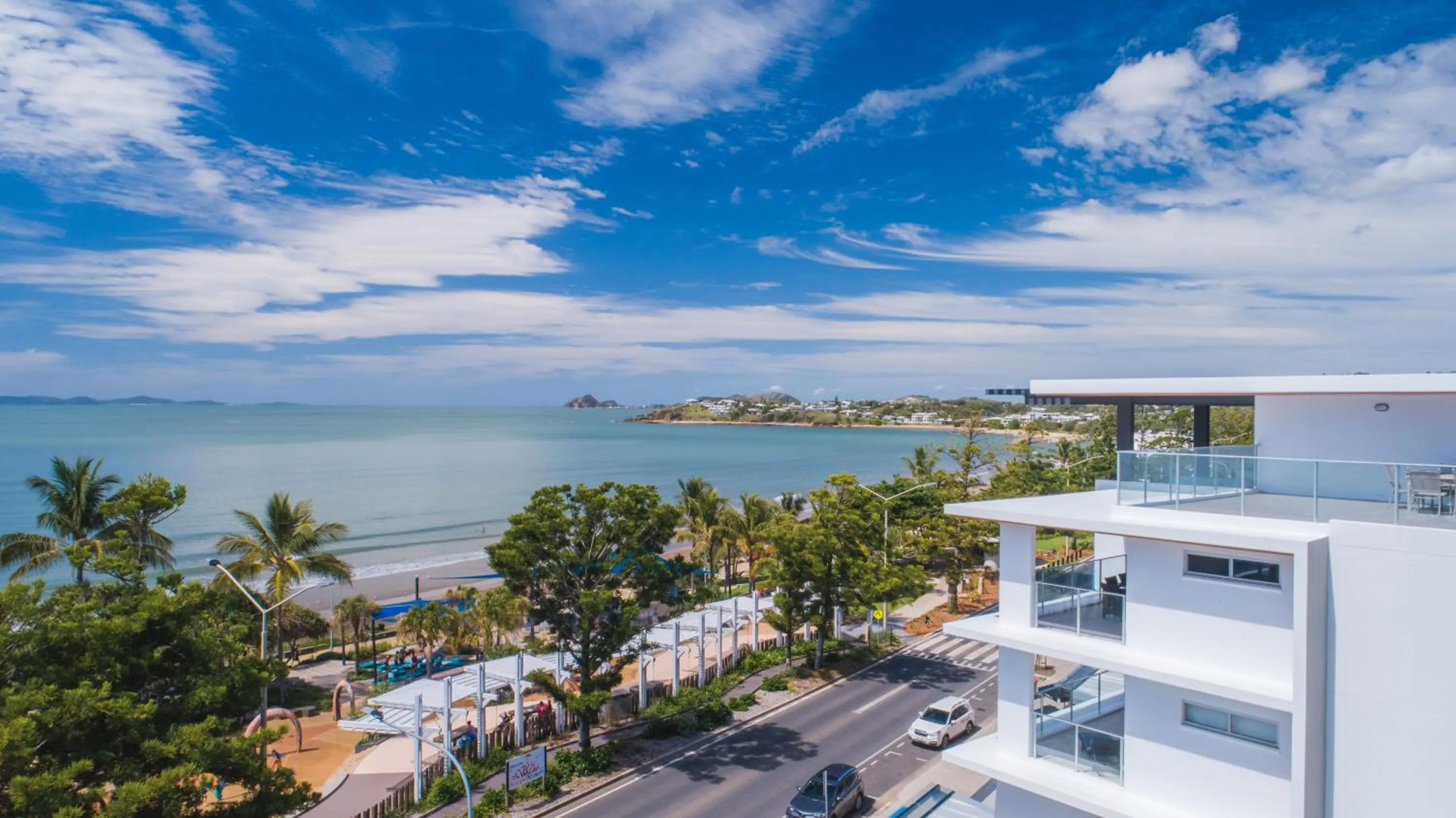 Sea view in Echelon Apartments Yeppoon