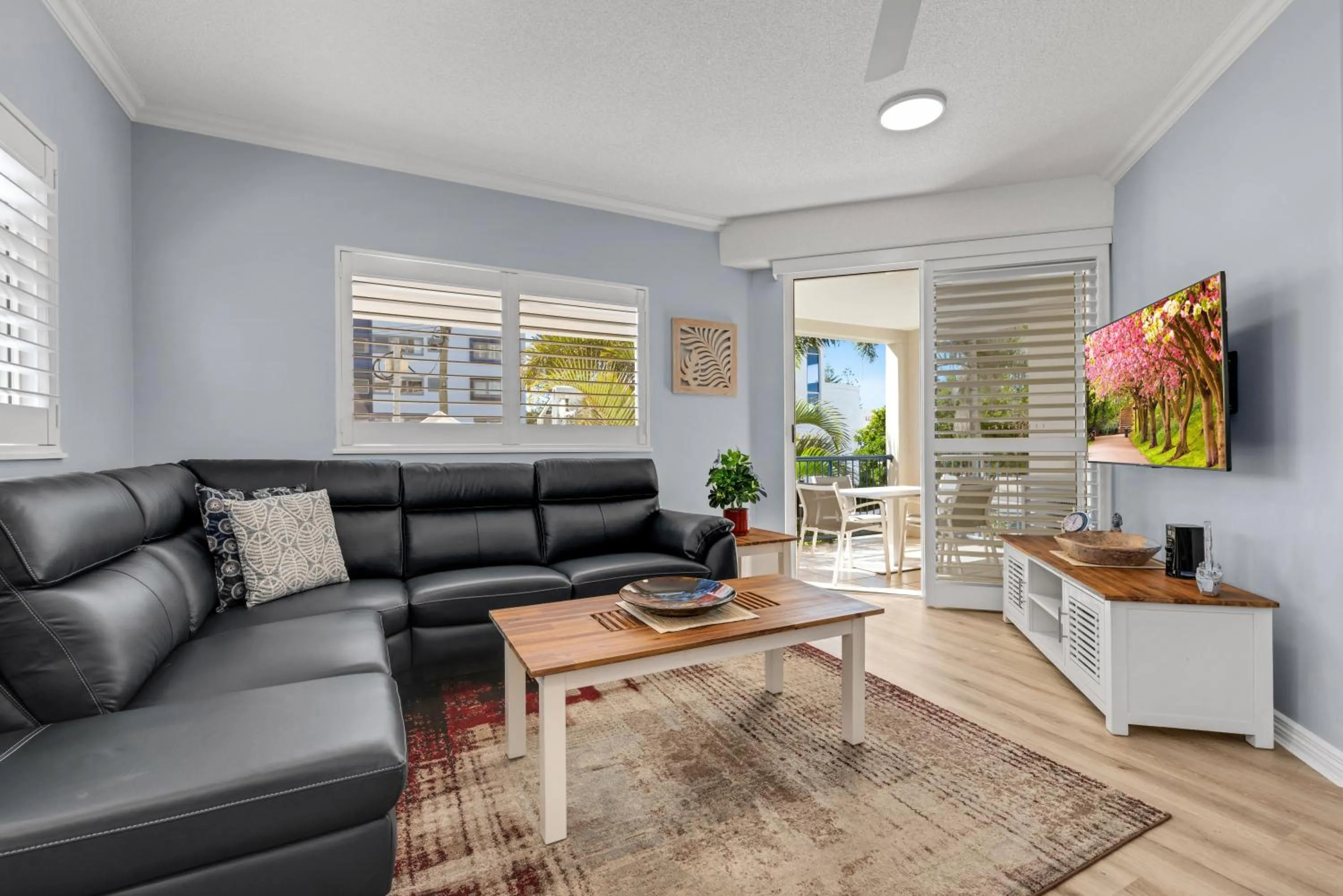 Living room in Raffles Mooloolaba