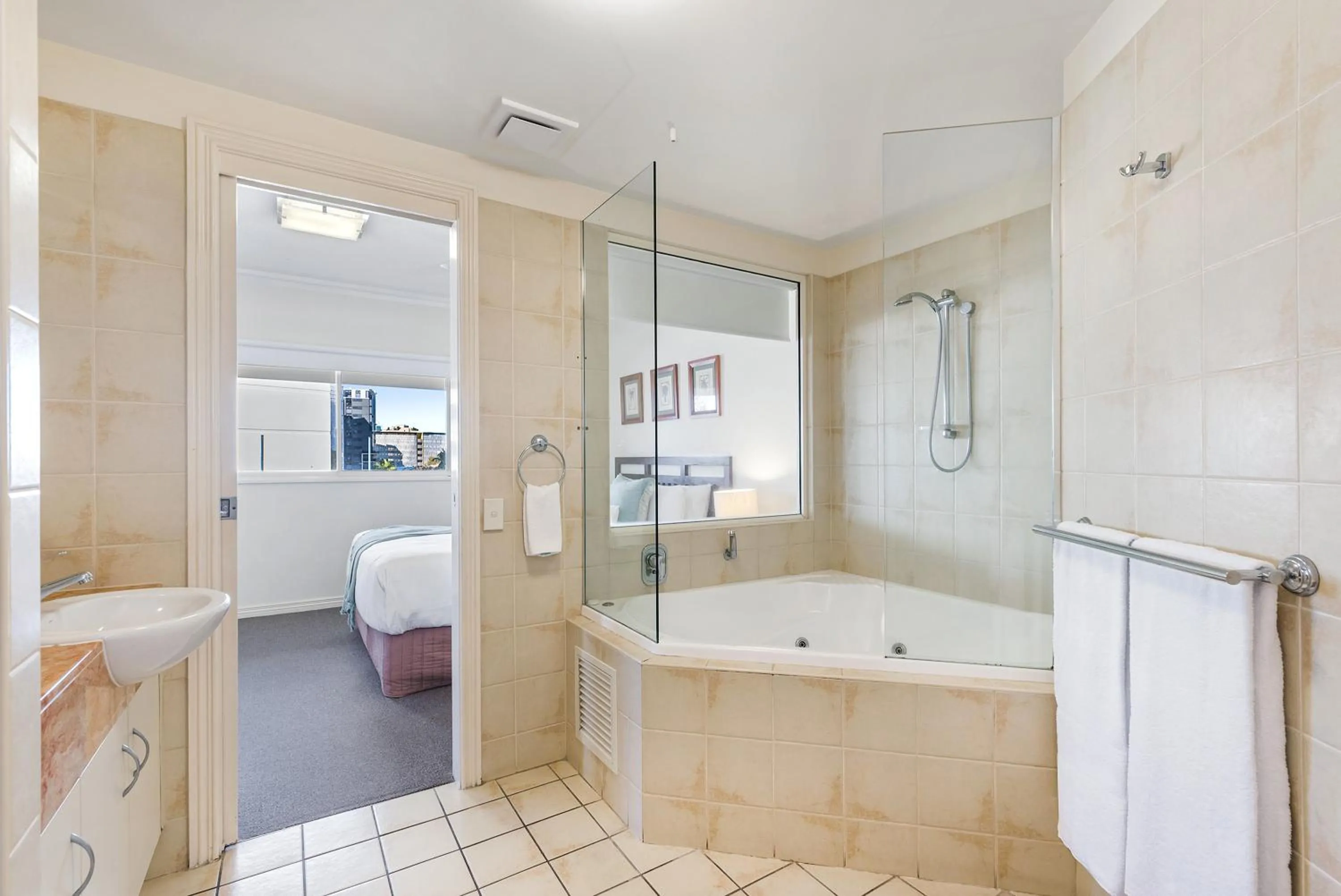 Bathroom in Raffles Mooloolaba