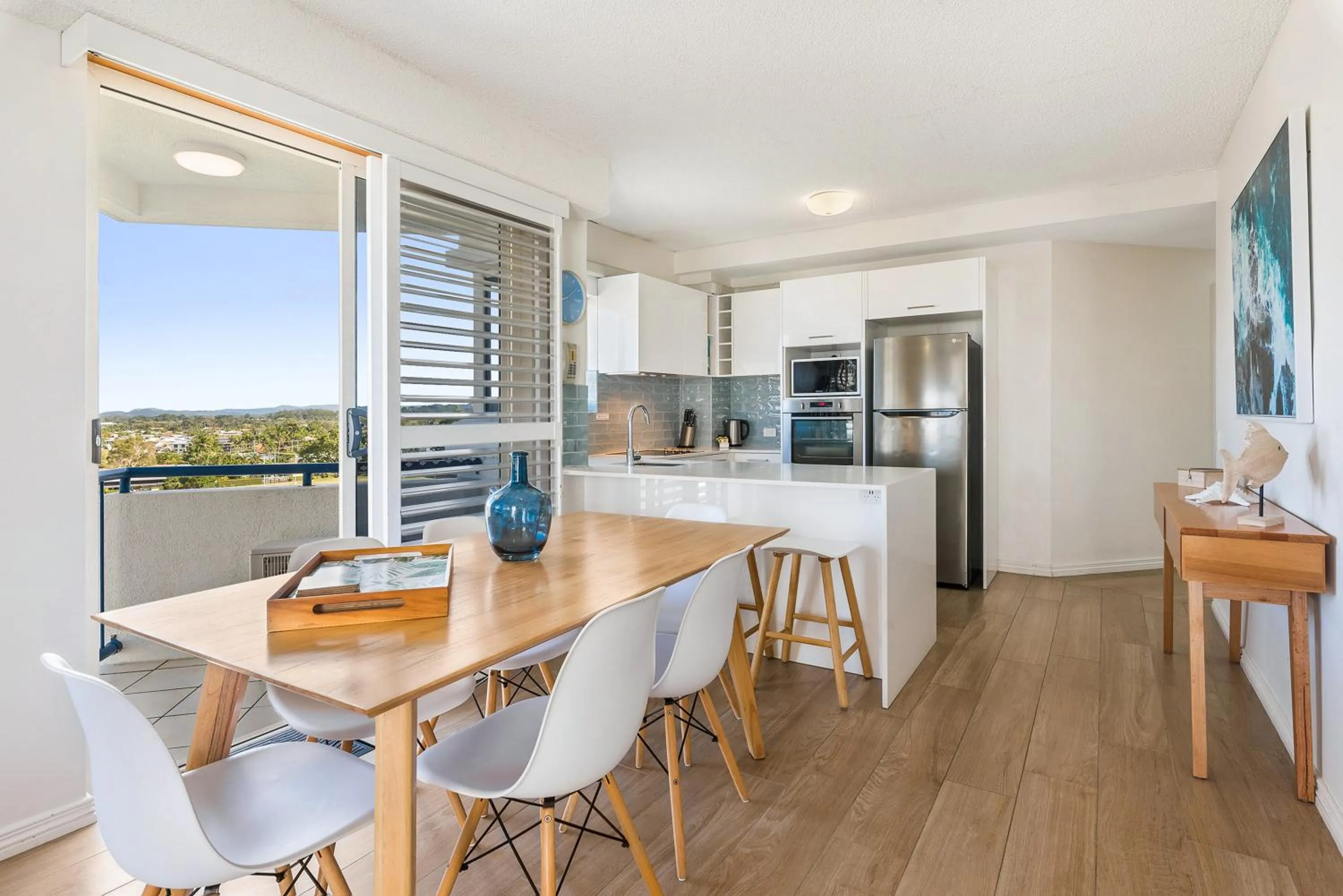 Dining area in Raffles Mooloolaba