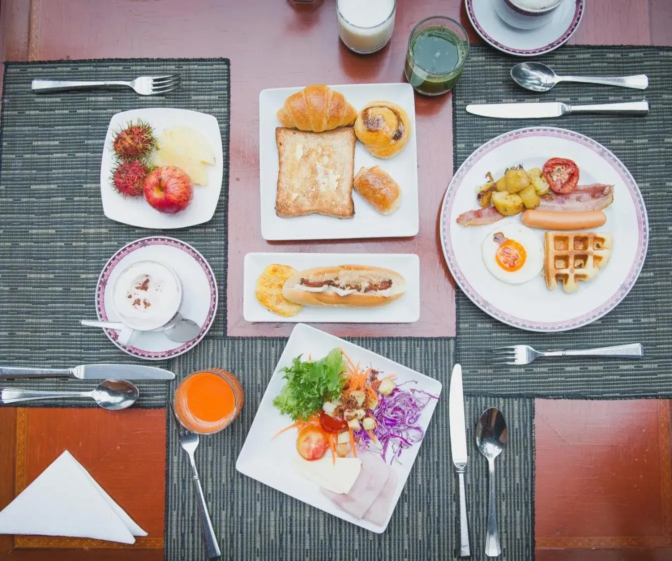 American breakfast in Pullman Khon Kaen Raja Orchid American breakfast in Pullman Khon Kaen Raja Orchid