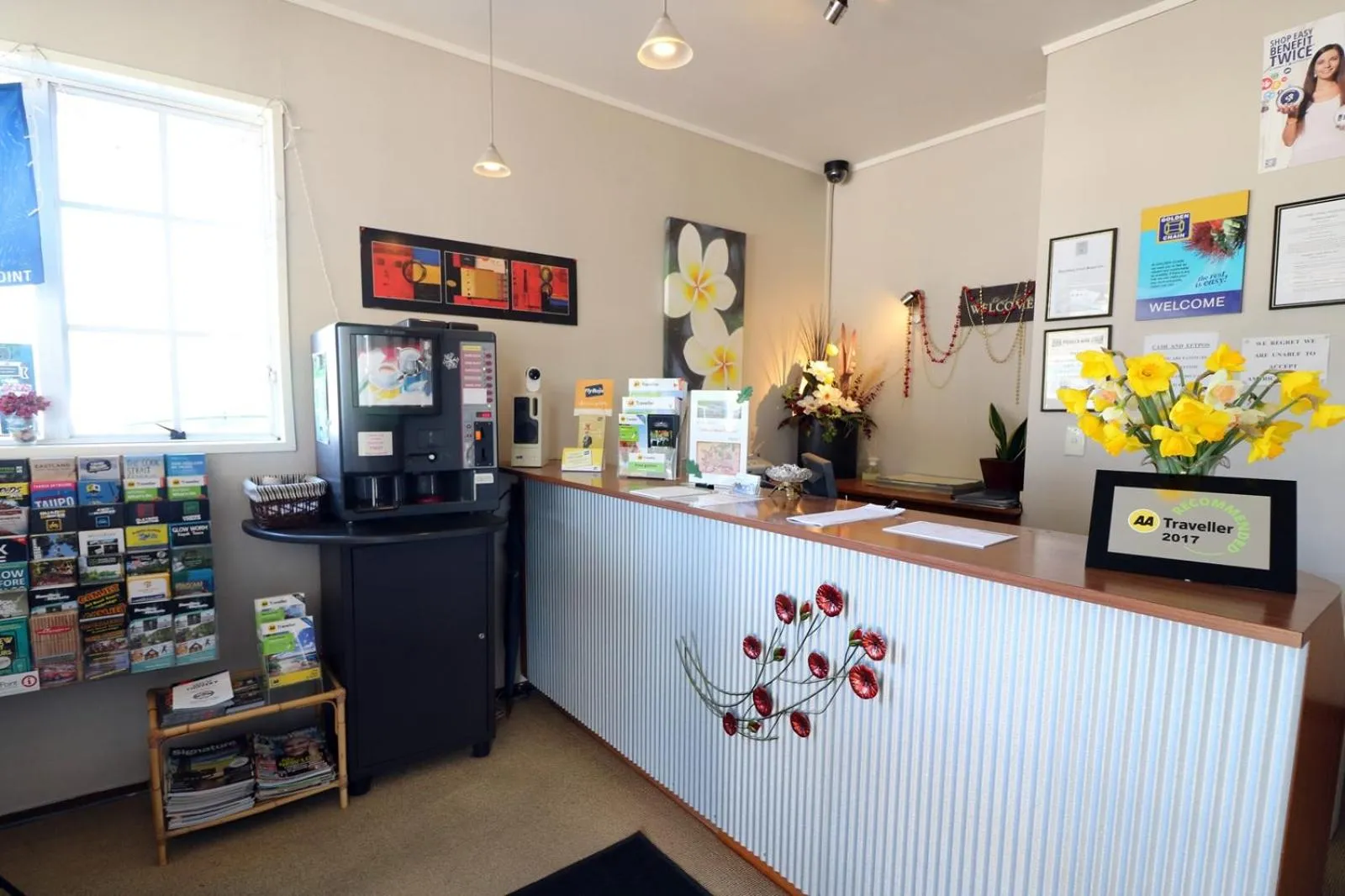 Lobby or reception in Boundary Court Motor Inn