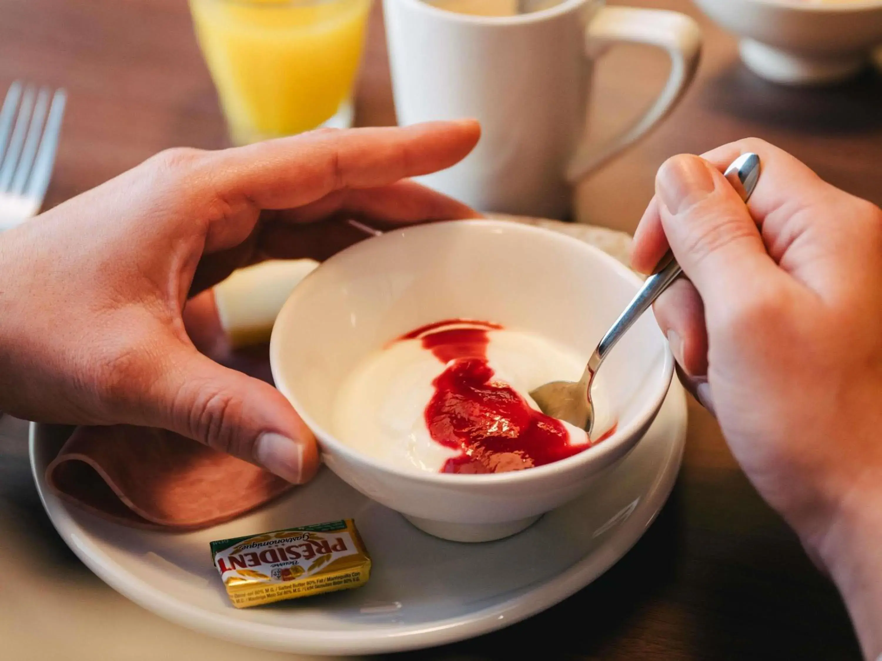 Breakfast in Ibis Rouen Centre Rive Gauche Mermoz Breakfast in Ibis Rouen Centre Rive Gauche Mermoz